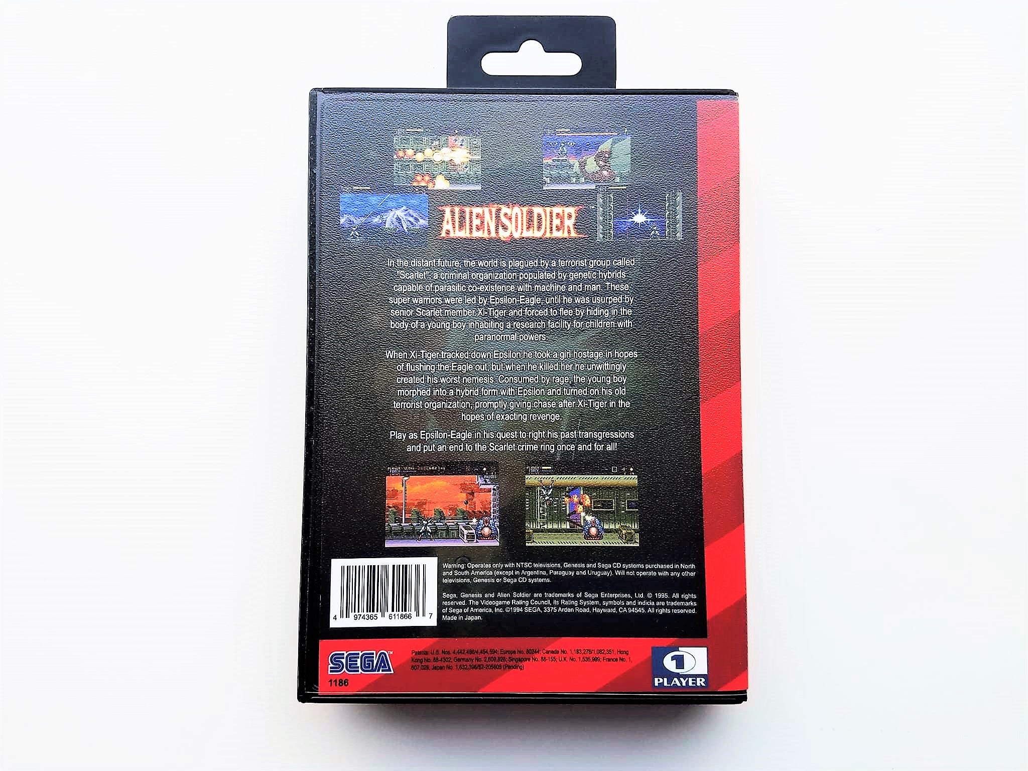 Alien Soldier (Sega Genesis) - Image 2