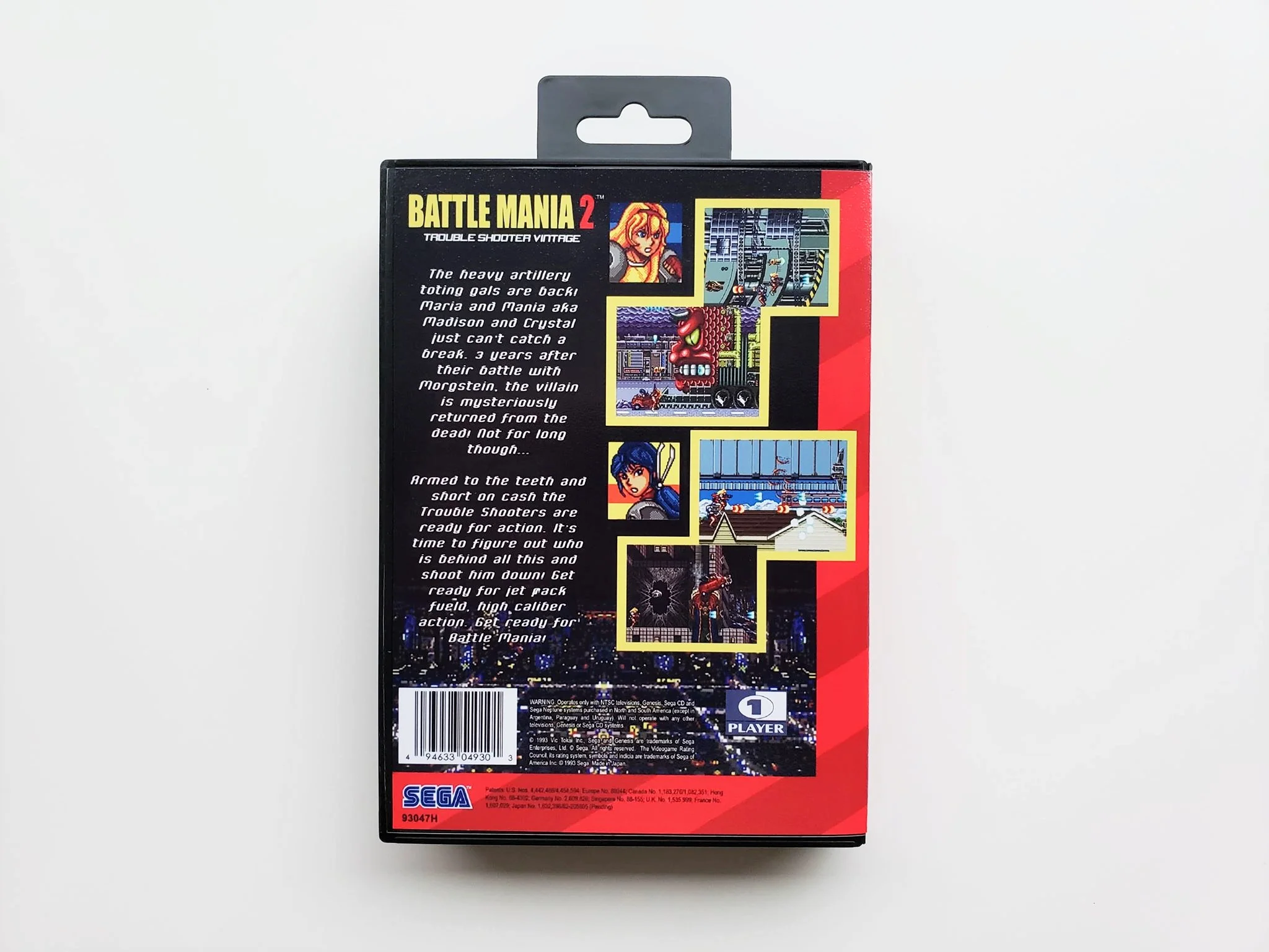 Battle Mania 2 Trouble Shooter Vintage (Sega Genesis) - Image 2