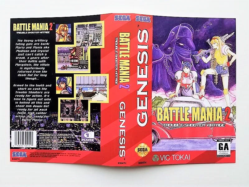 Battle Mania 2 Trouble Shooter Vintage (Sega Genesis) - Image 3