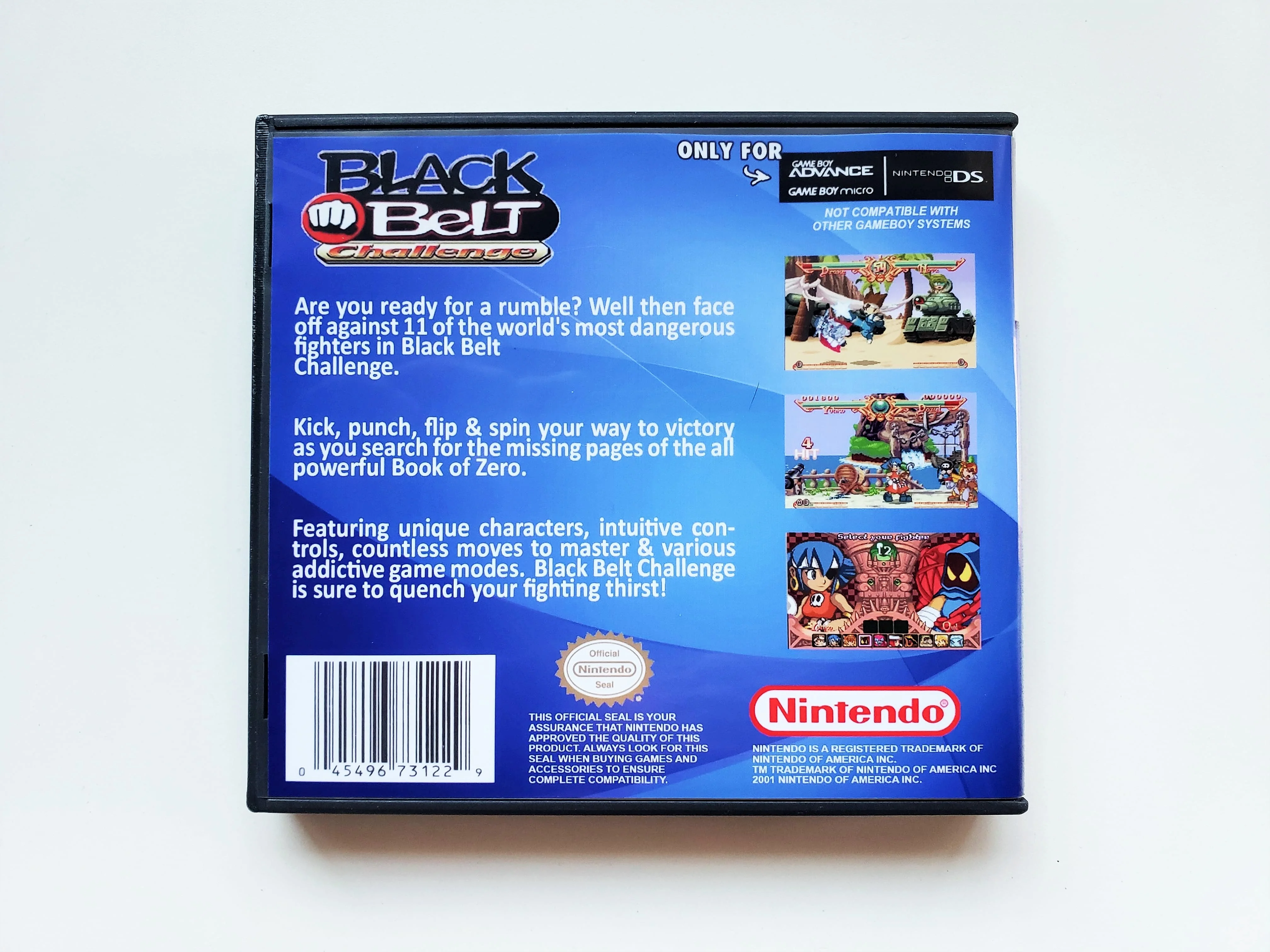 Black Belt Challenge - 2D Fighter (Gameboy Advance GBA) - Image 2