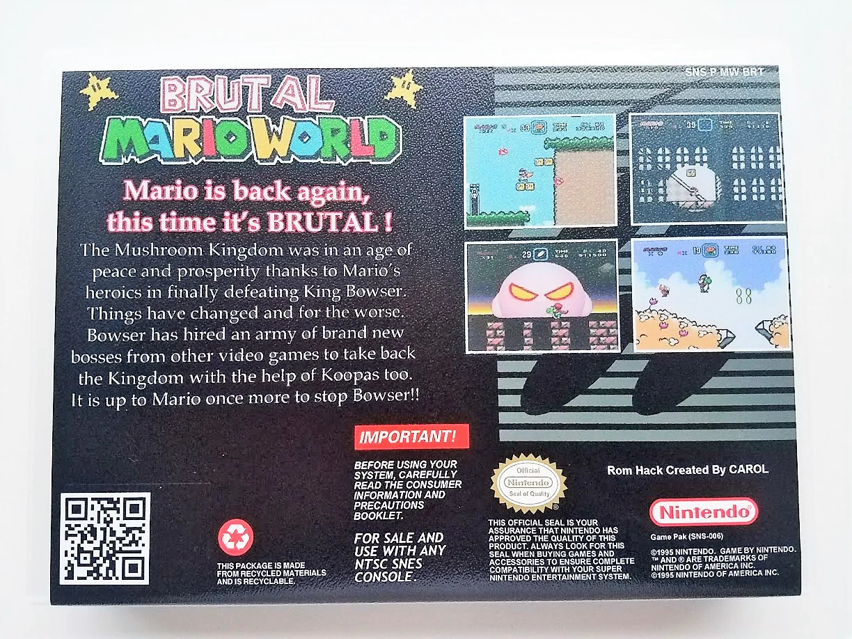 Brutal Mario World - (Super Nintendo SNES) - Image 2