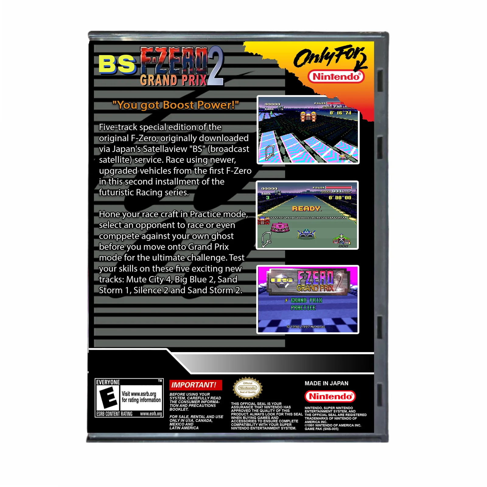 BS F-Zero Grand Prix 2 - (Super Nintendo SNES) - Image 2