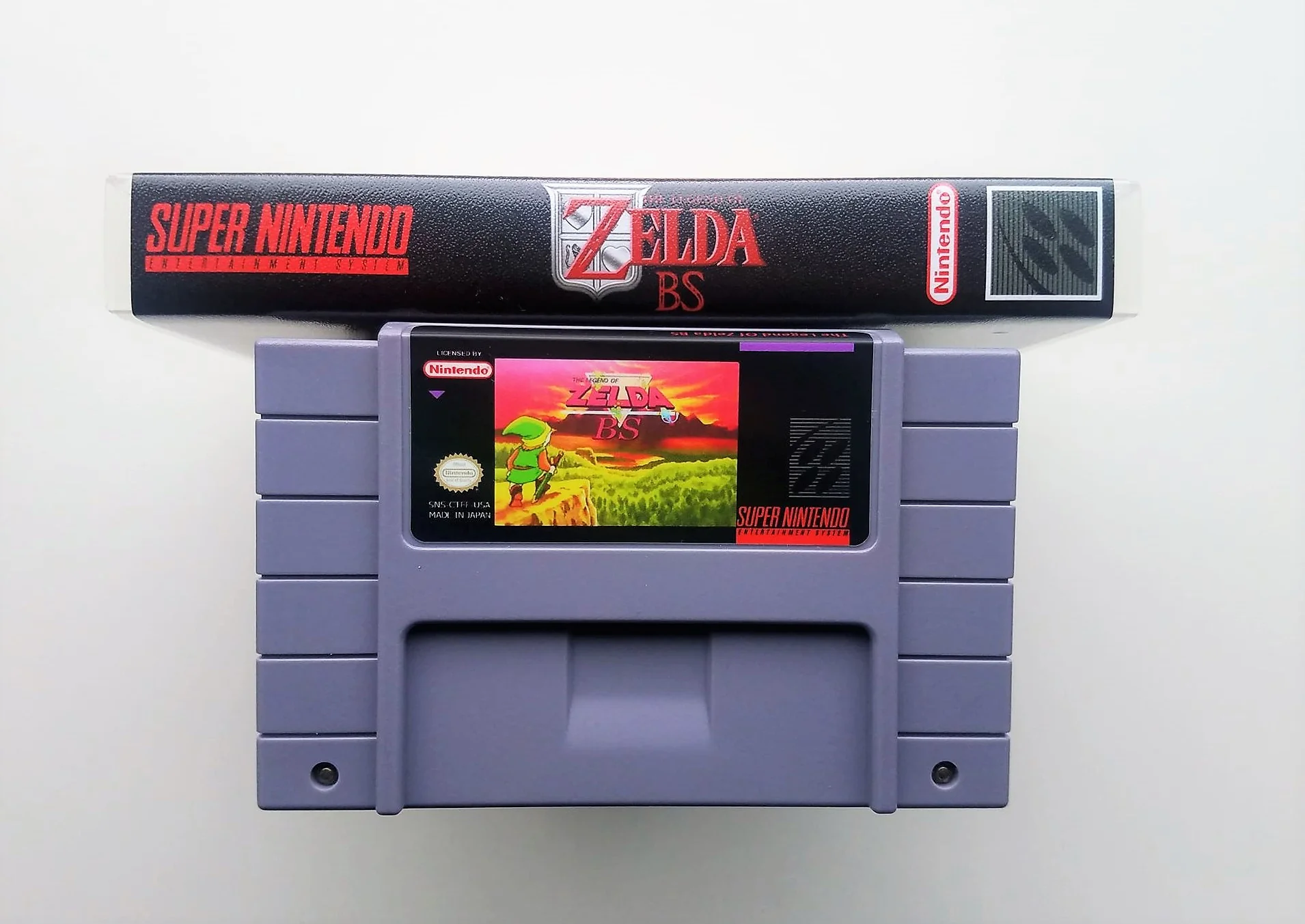BS The Legend of Zelda Maps 1 and 2 - (Super Nintendo SNES) - Image 3