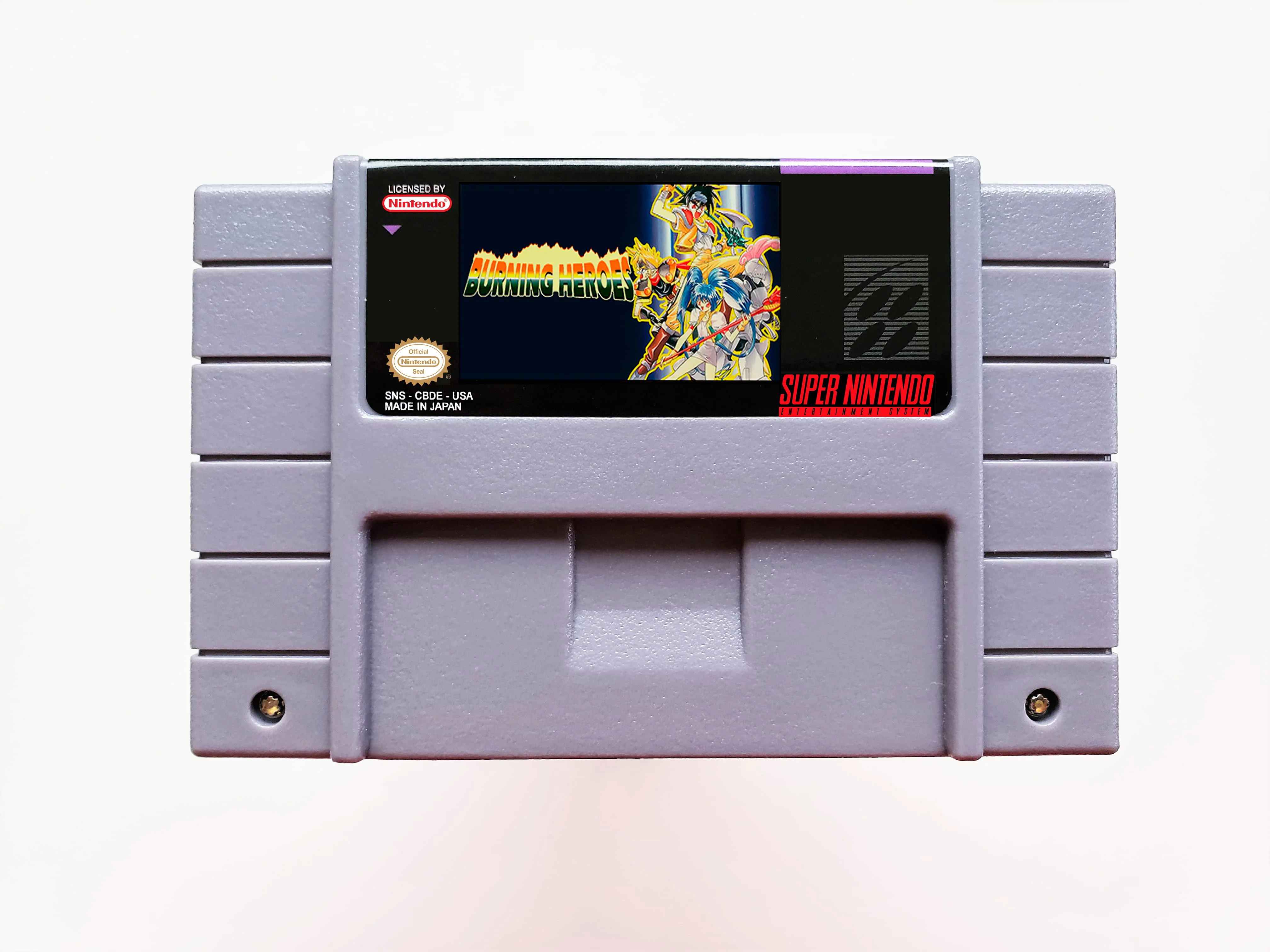 Burning Heroes RPG - (Super Nintendo SNES) - Image 3