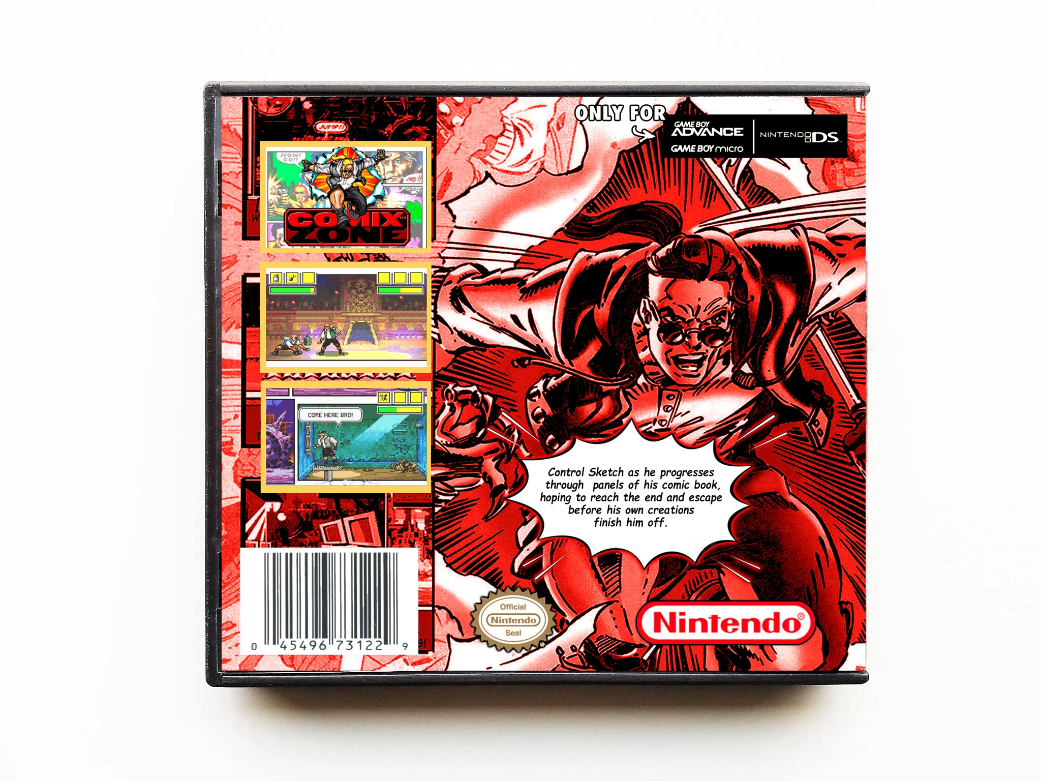 Comix Zone (Gameboy Advance GBA) - Image 2