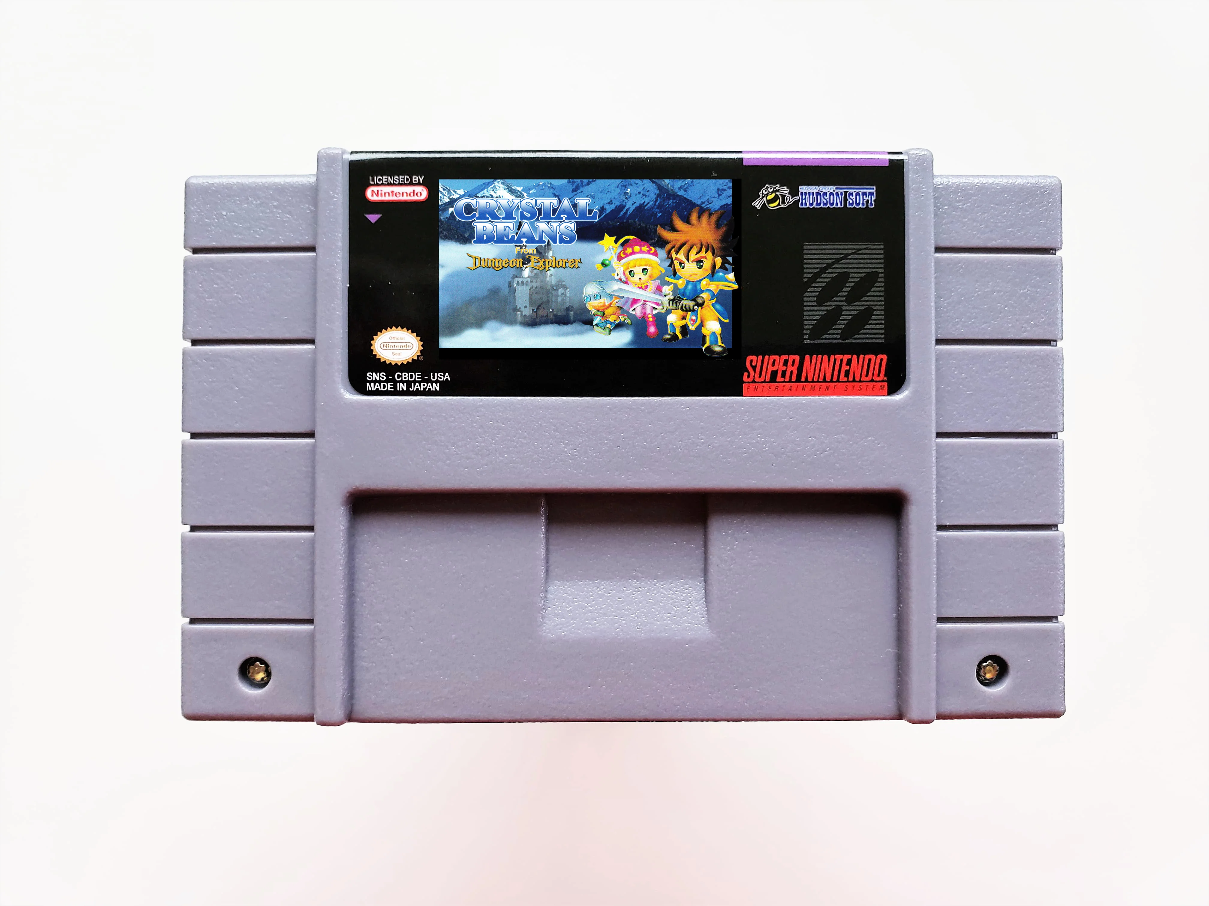 Crystal Beans From Dungeon Explorer - (Super Nintendo SNES) - Image 3