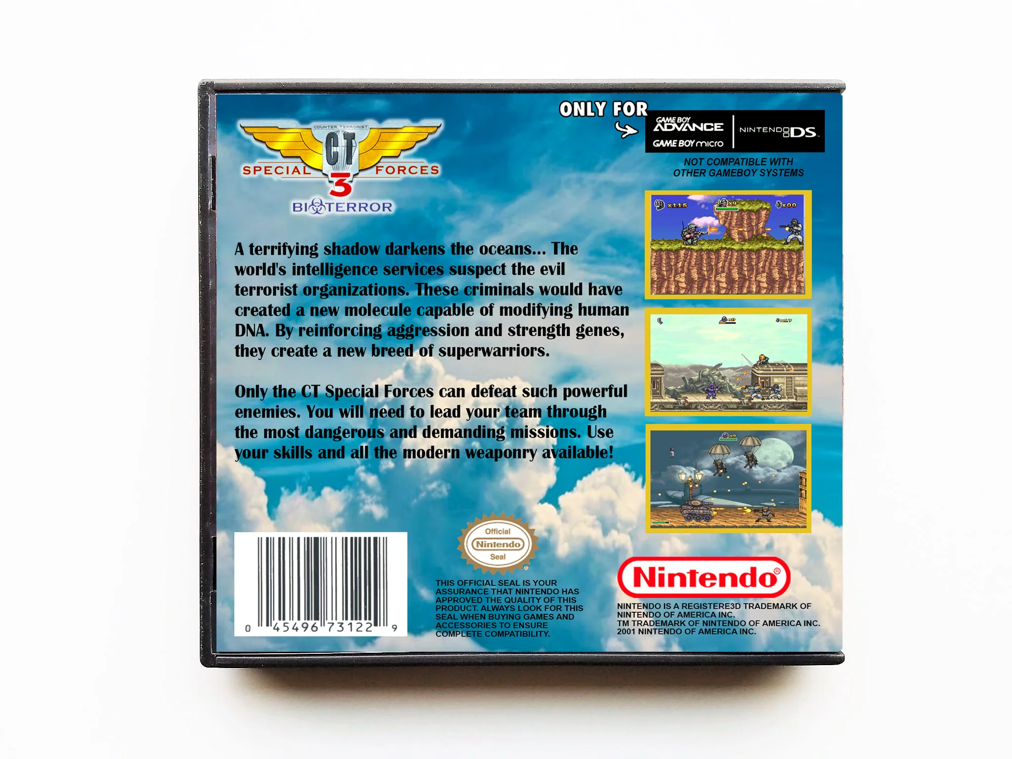 CT Special Forces 3 (Gameboy Advance GBA) - Image 2