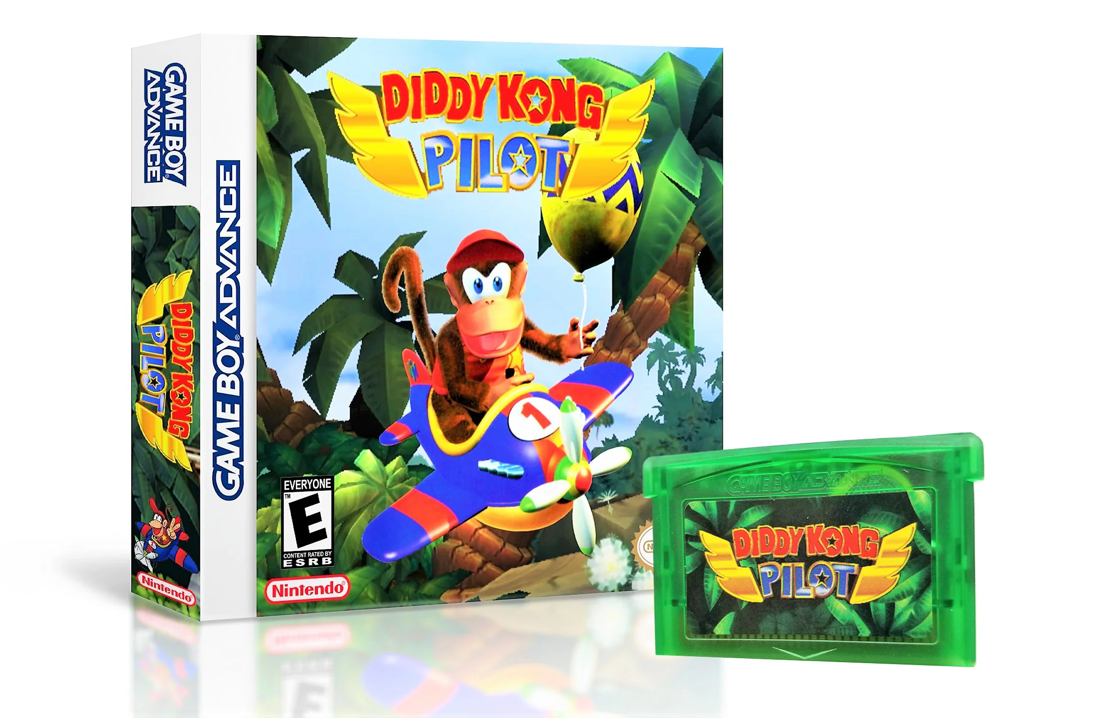 Diddy Kong Pilot Racing (Gameboy Advance GBA)