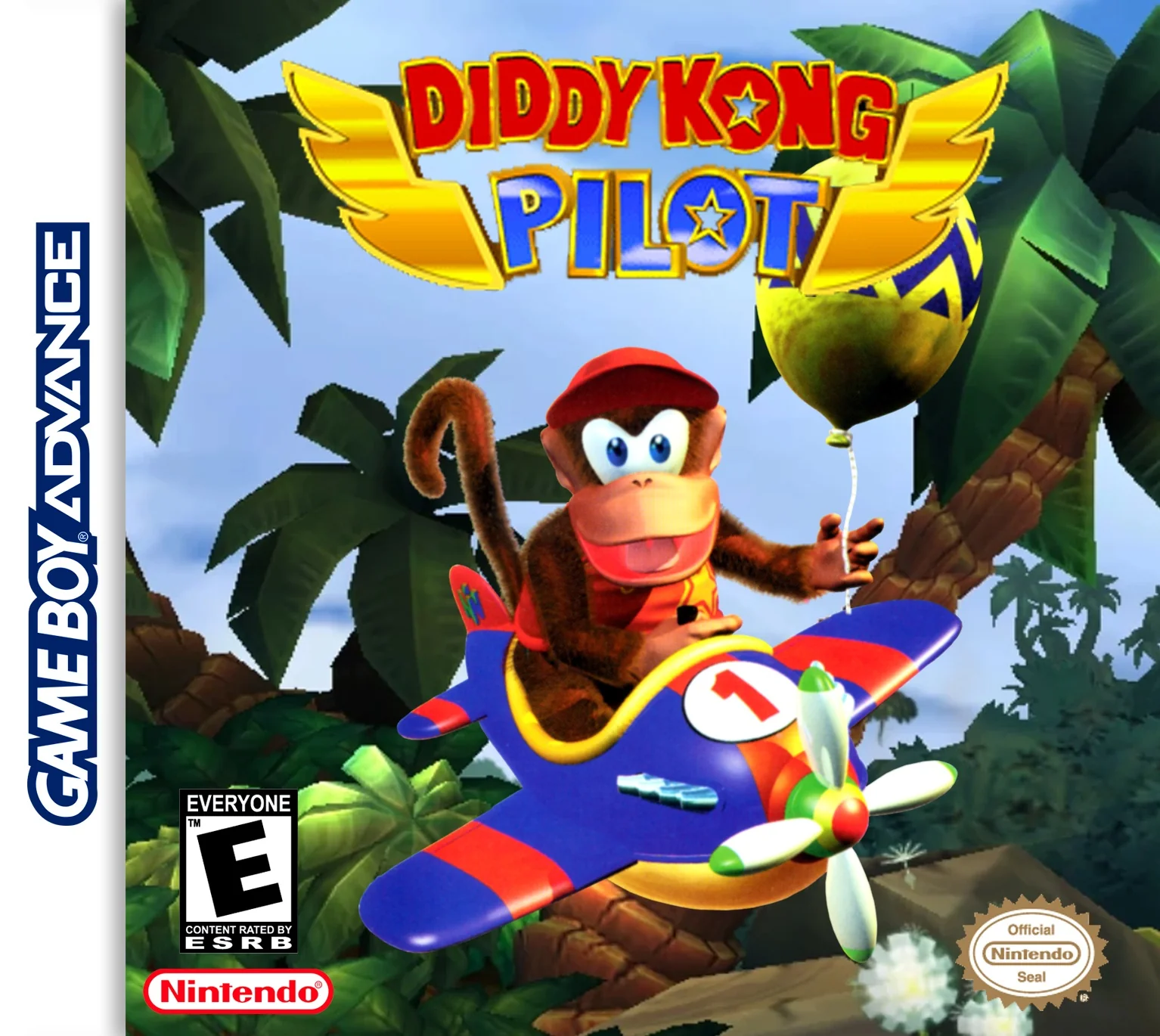 Diddy Kong Pilot Racing (Gameboy Advance GBA) - Image 3