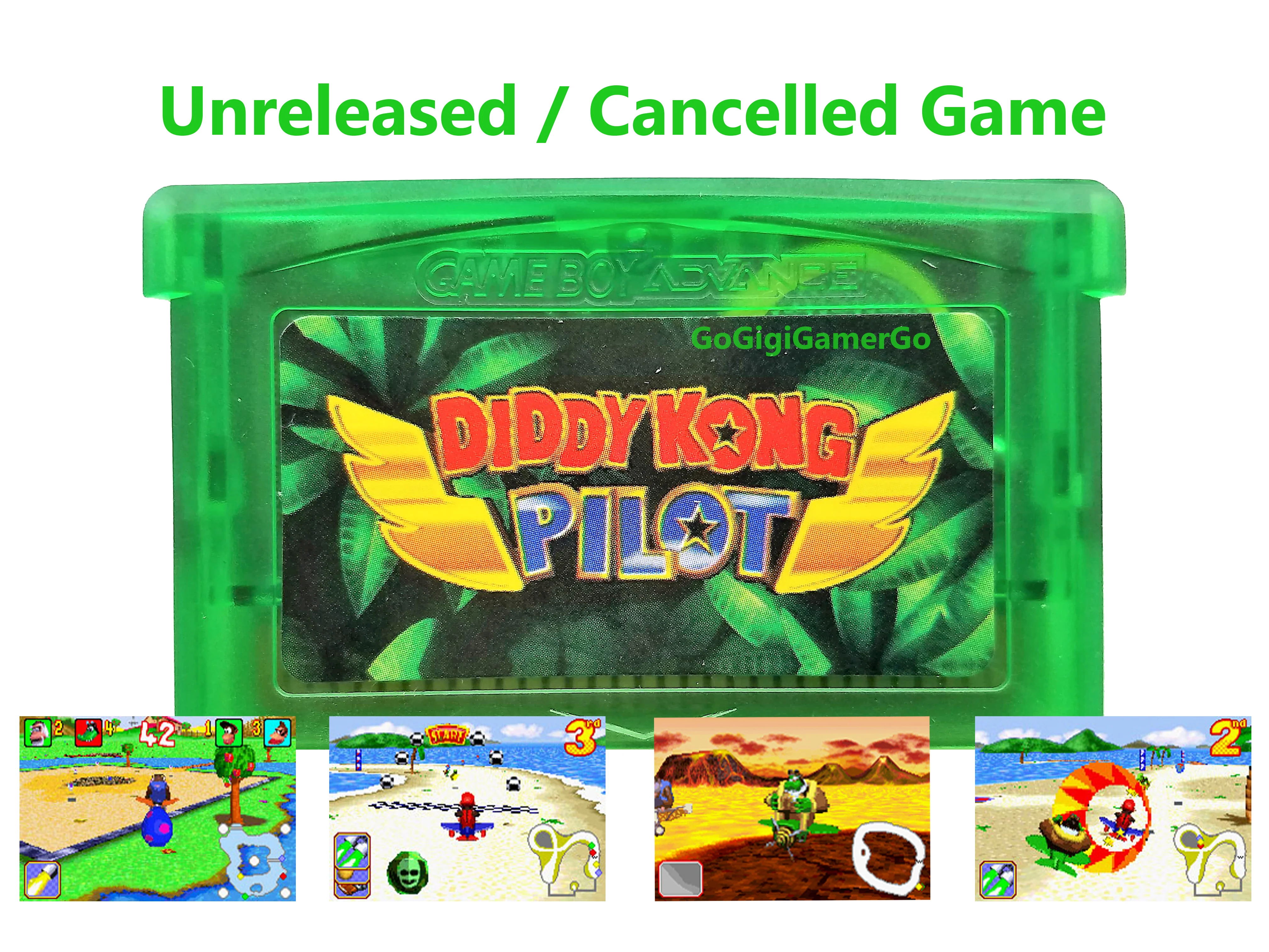 Diddy Kong Pilot Racing (Gameboy Advance GBA) - Image 4