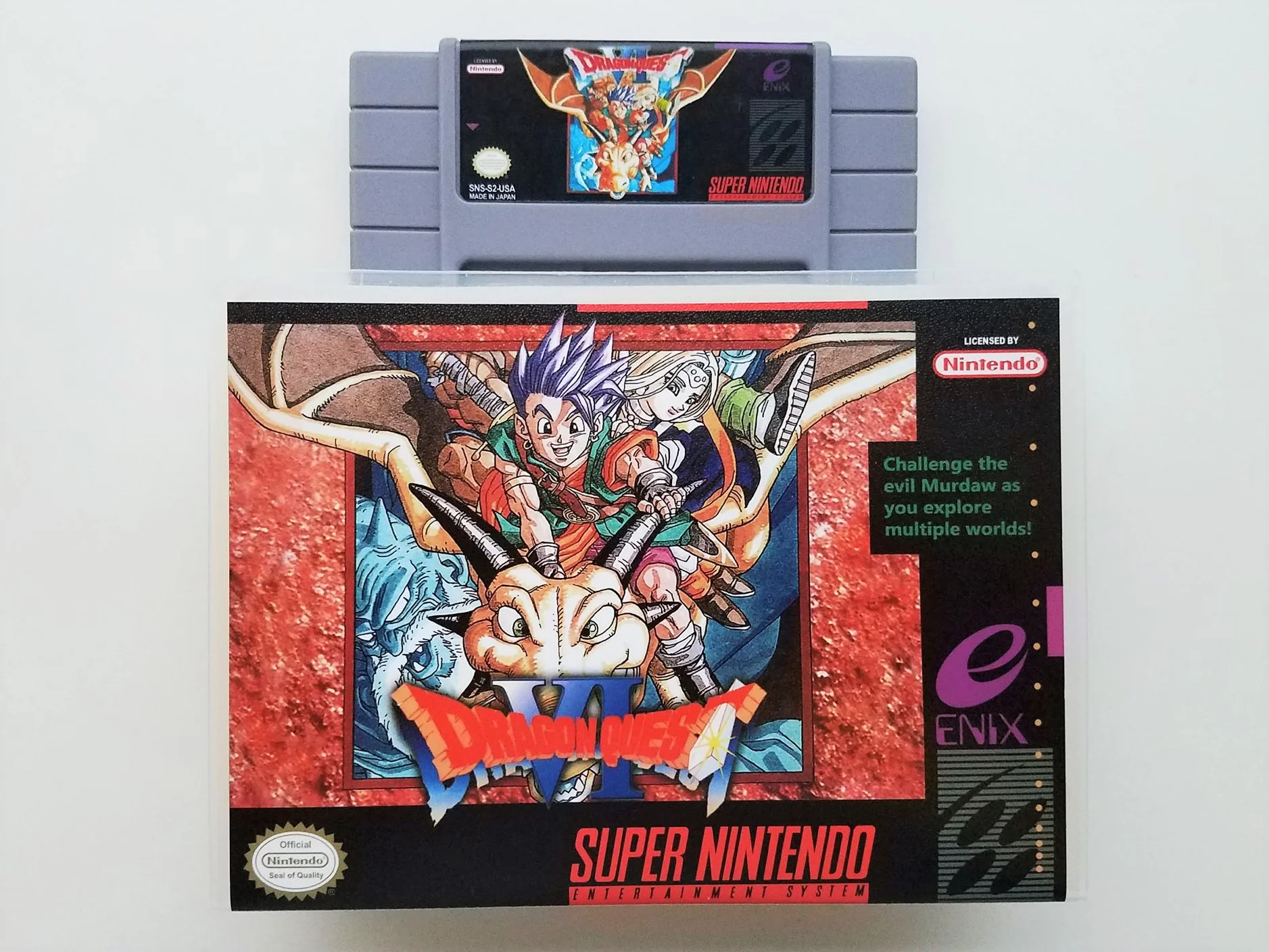 Dragon Quest VI - (Super Nintendo SNES) - Image 2
