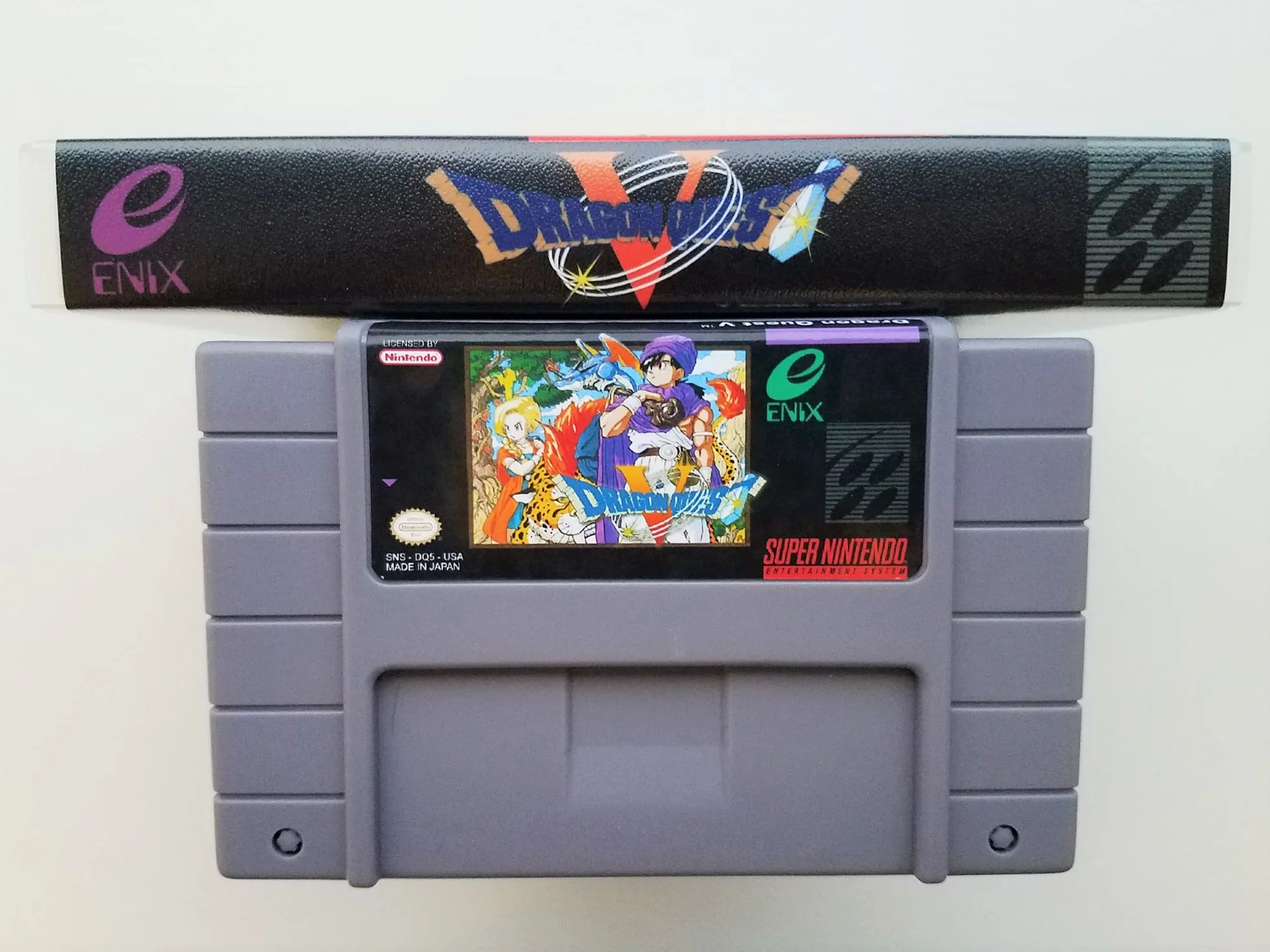 Dragon Quest V - (Super Nintendo SNES) - Image 4