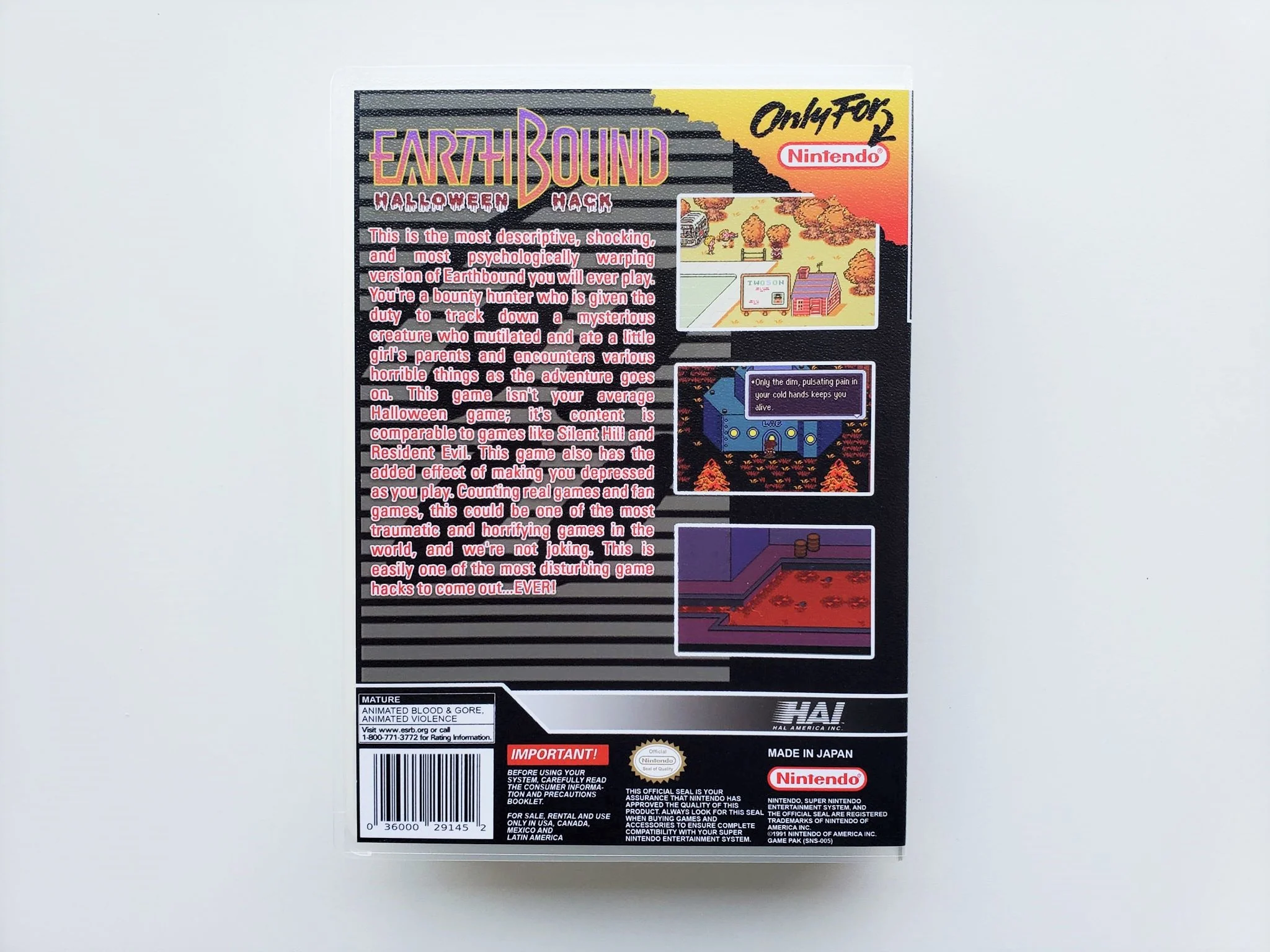 Earthbound Halloween Hack - (Super Nintendo SNES) - Image 2