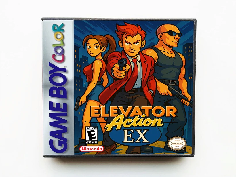 Elevator Action EX (Gameboy Color GBC) - Image 3