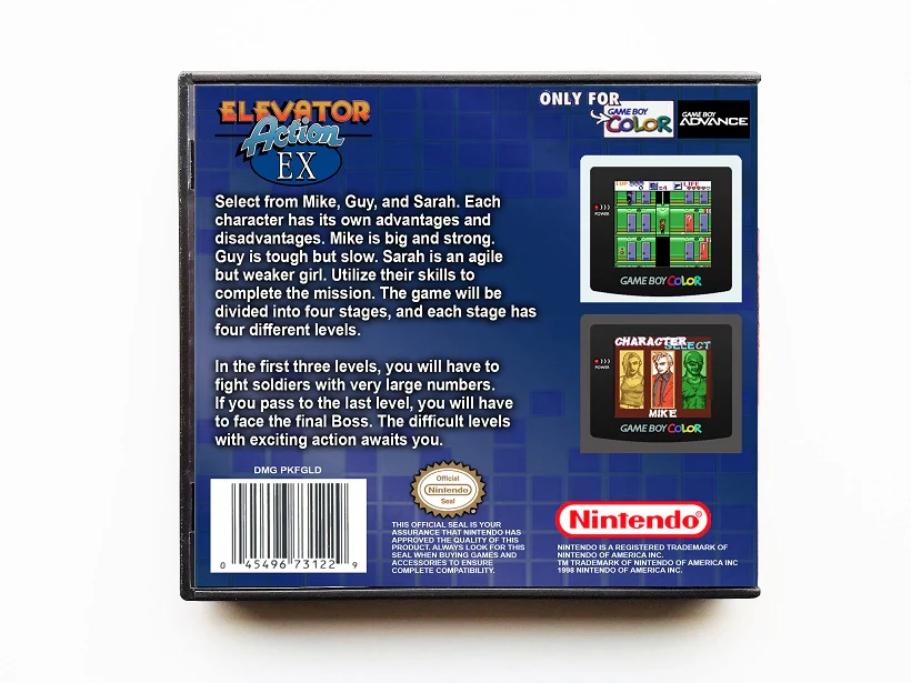 Elevator Action EX (Gameboy Color GBC) - Image 4