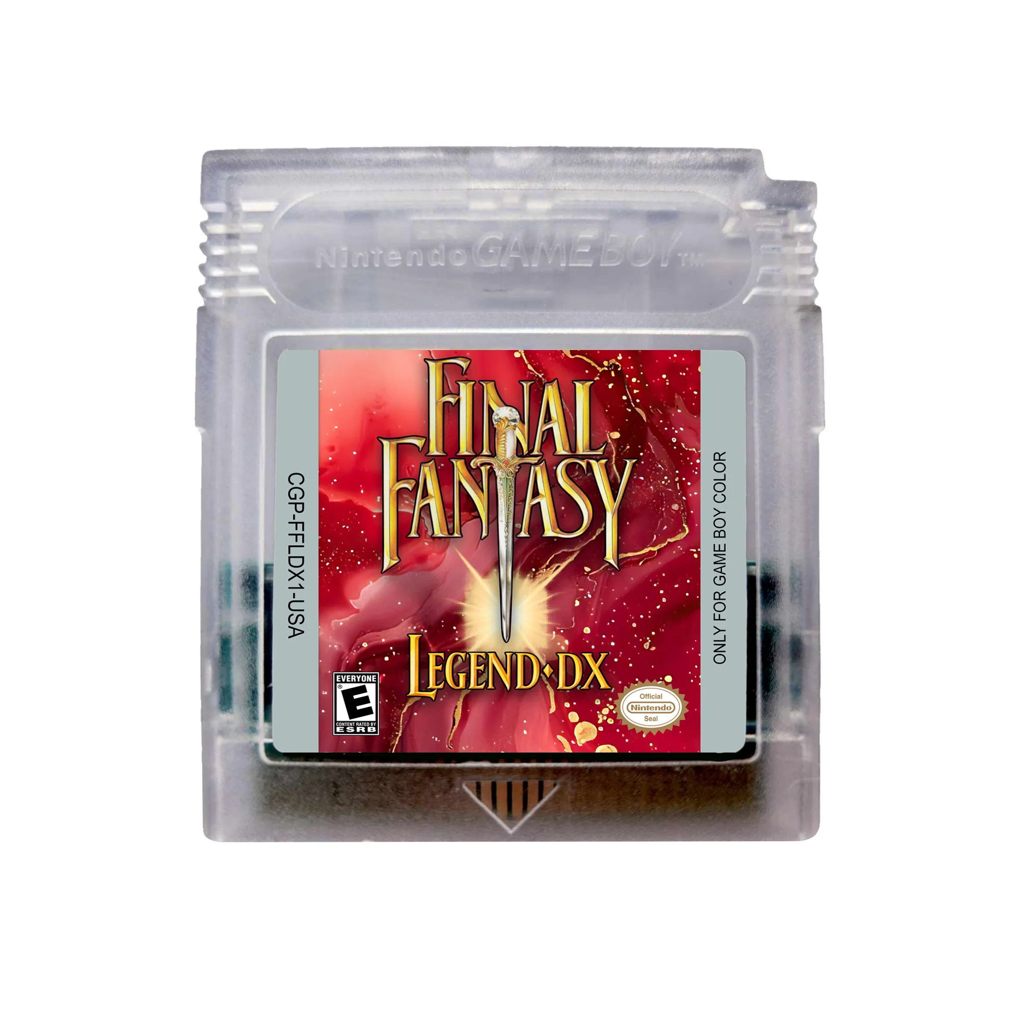 Final Fantasy Legend DX "Now In Color" (Gameboy Color GBC) - Image 3