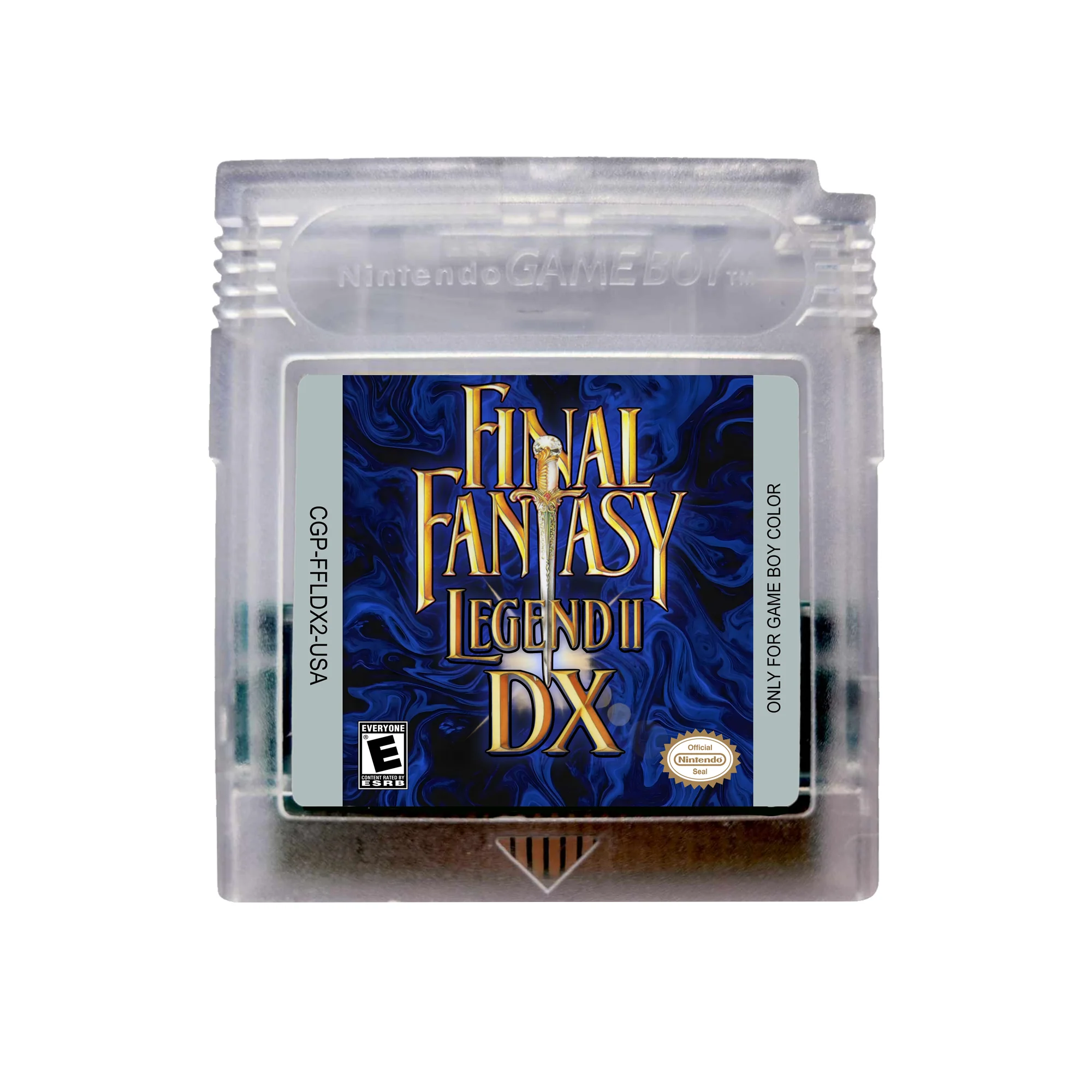 Final Fantasy Legend II DX "Now In Color" (Gameboy Color GBC) - Image 3