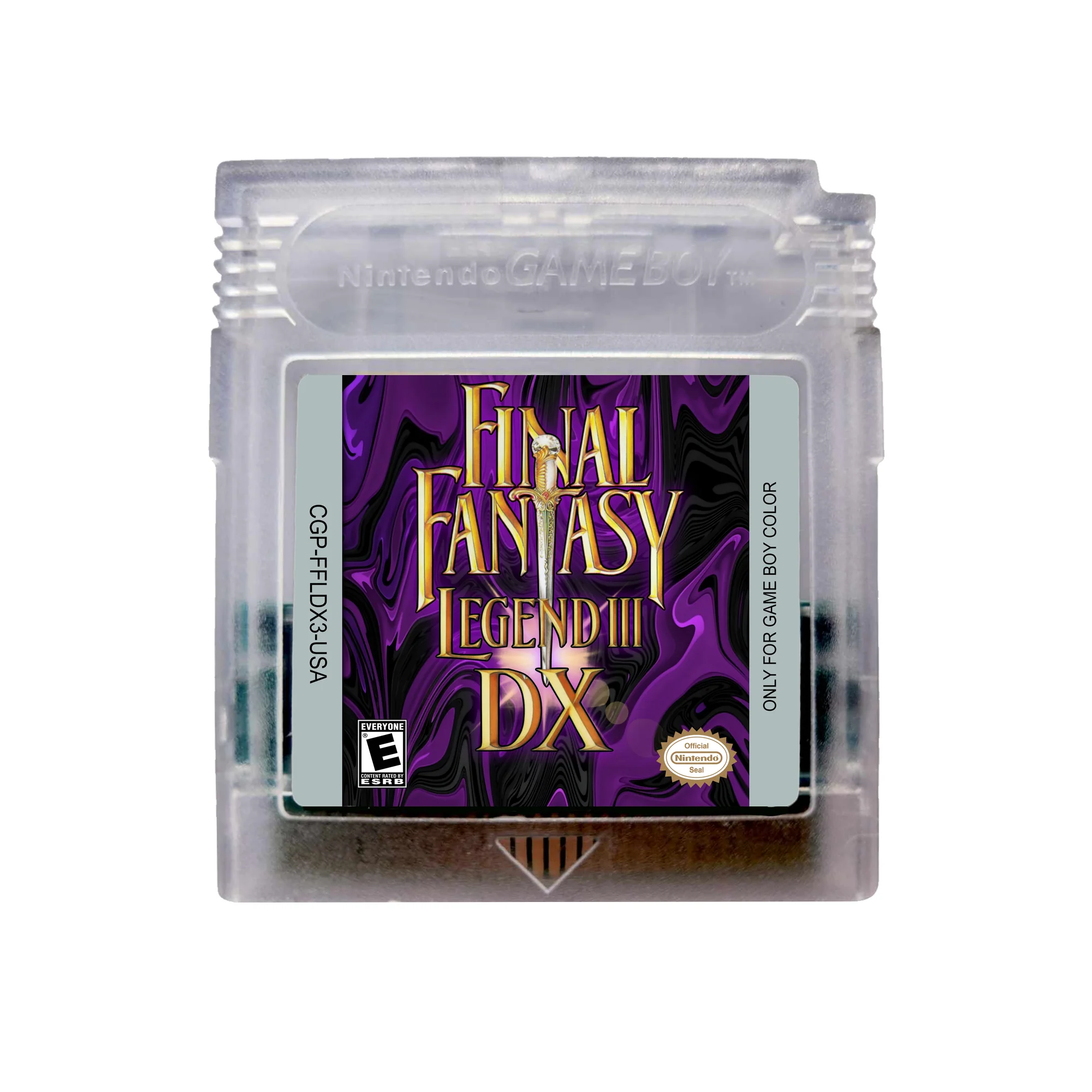 Final Fantasy Legend III DX "Now In Color" (Gameboy Color GBC) - Image 3