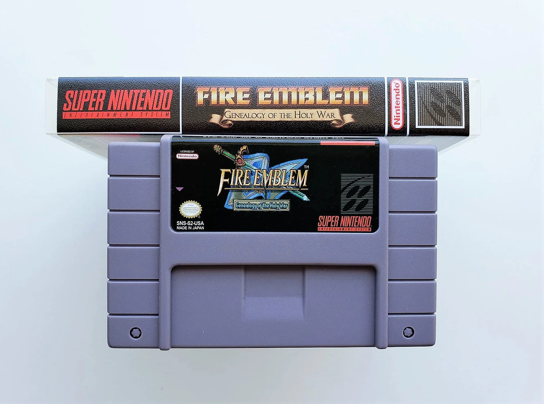 Fire Emblem - Genealogy of The Holy War - (Super Nintendo SNES) - Image 3