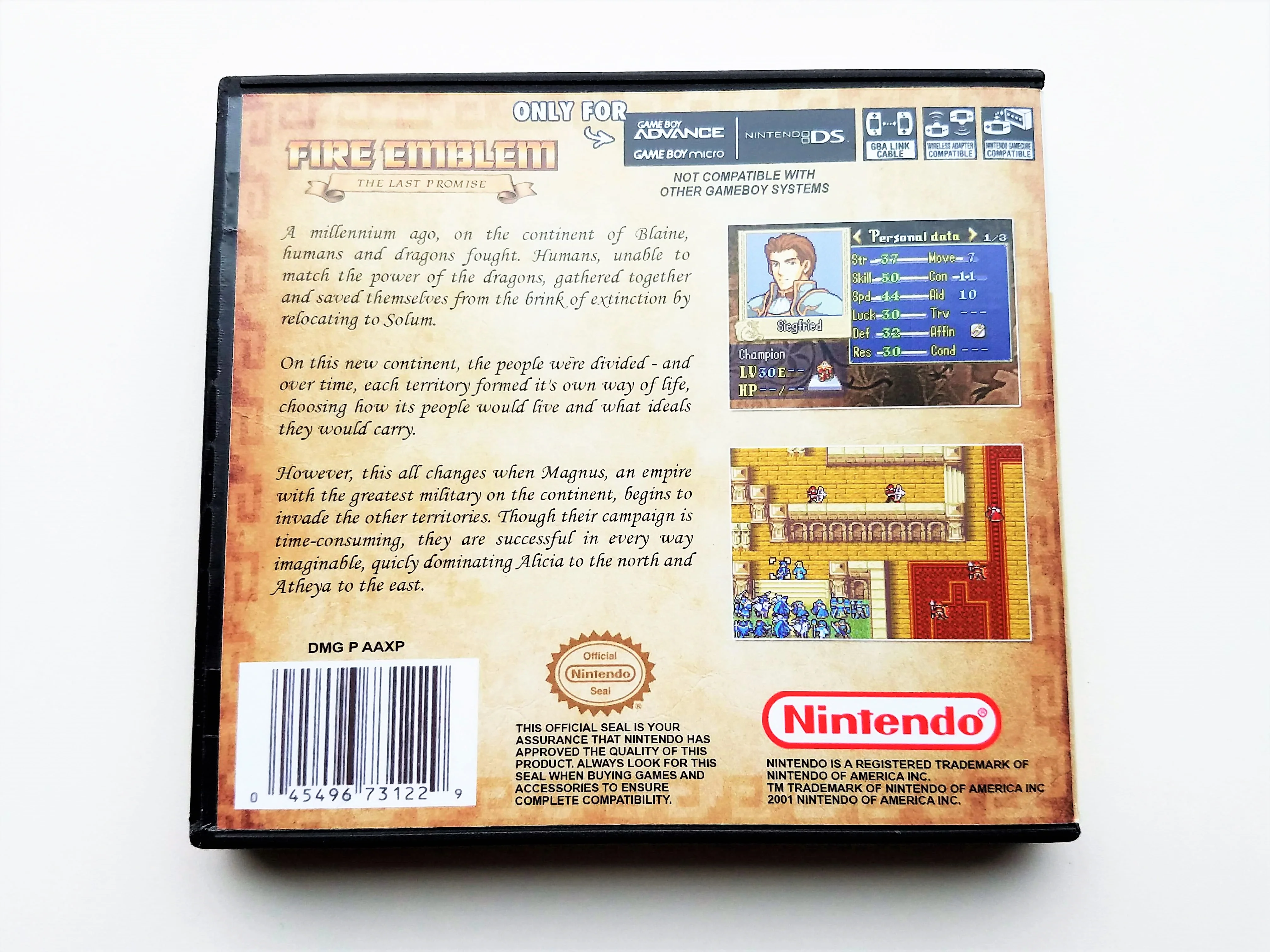 Fire Emblem Last Promise (Gameboy Advance GBA) - Image 2