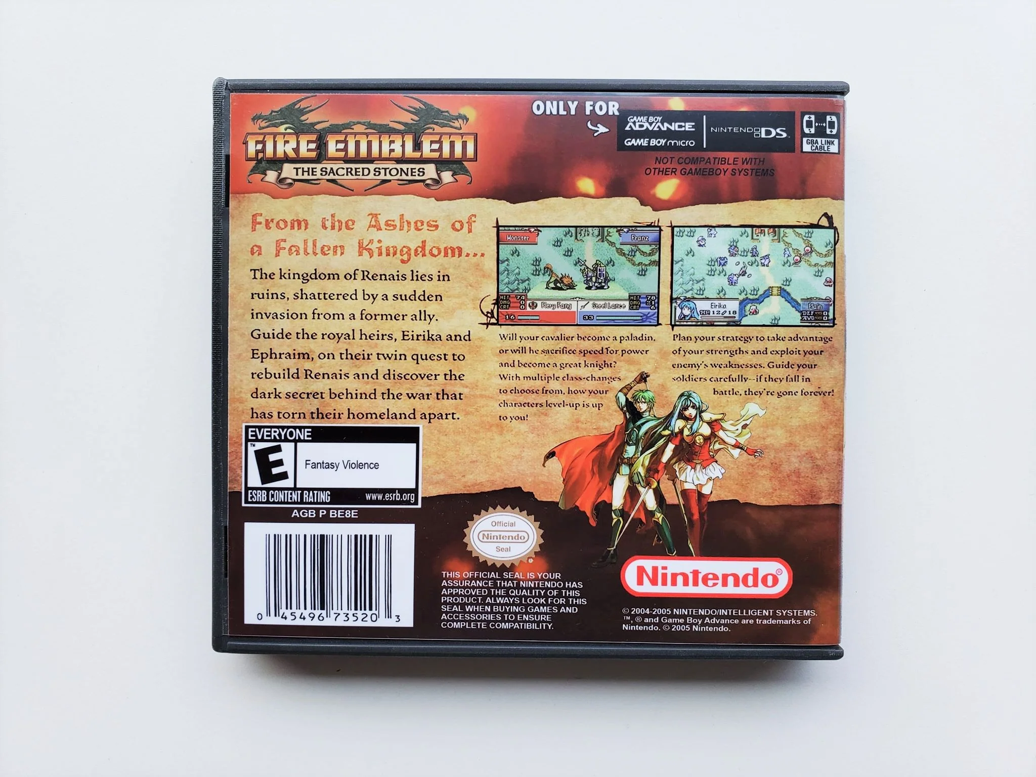 Fire Emblem Sacred Stones (Gameboy Advance GBA) - Image 2