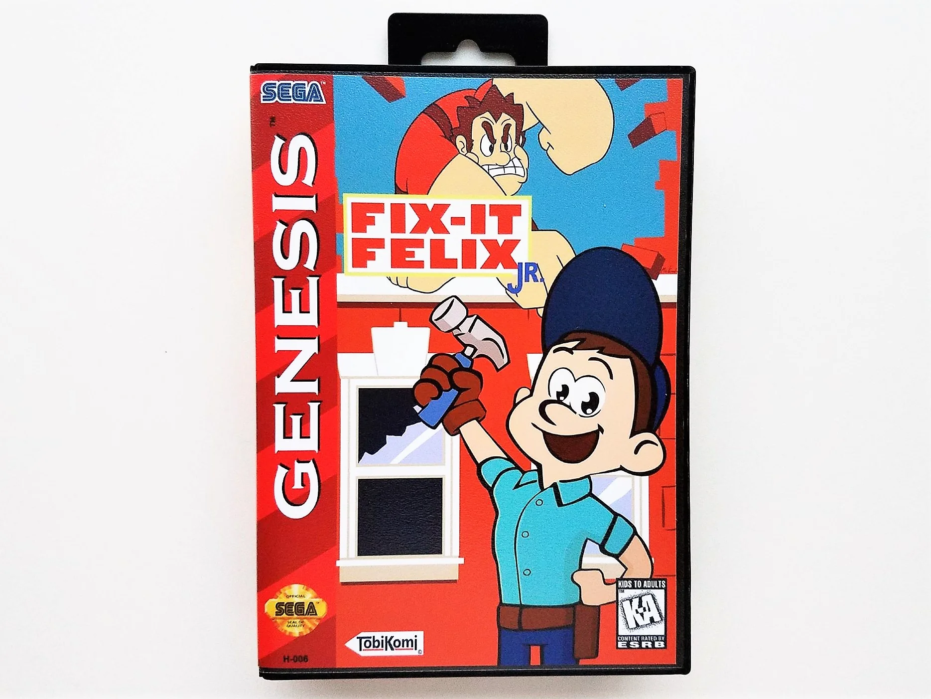 Fix It Felix Jr. Wreck it Ralph - (Sega Genesis) - Image 2