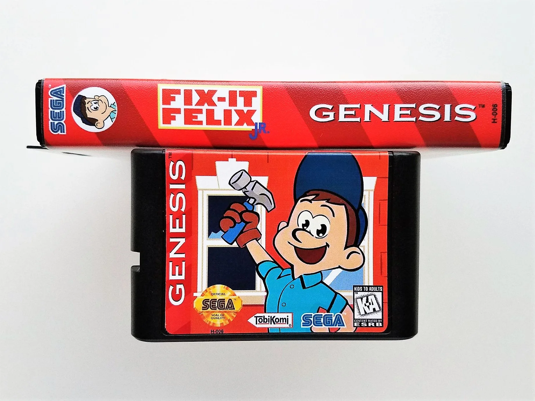 Fix It Felix Jr. Wreck it Ralph - (Sega Genesis) - Image 4