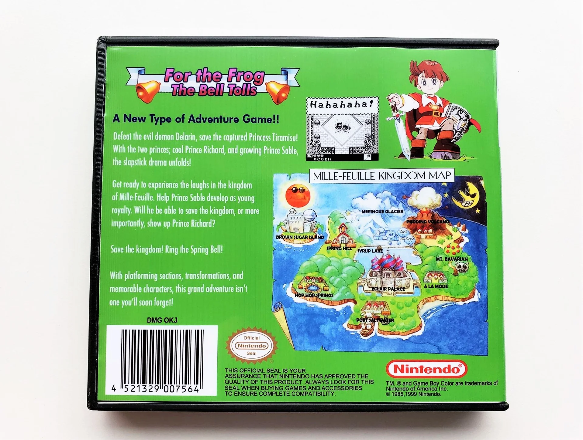 For Frog The Bell Tolls - English (Gameboy GB) - Image 2
