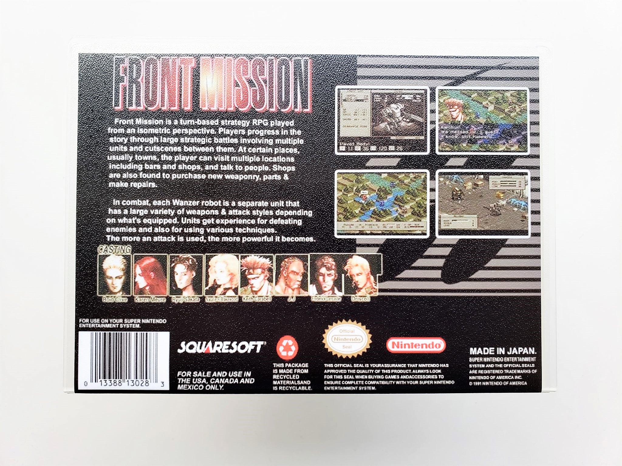 Front Mission - (Super Nintendo SNES) - Image 2
