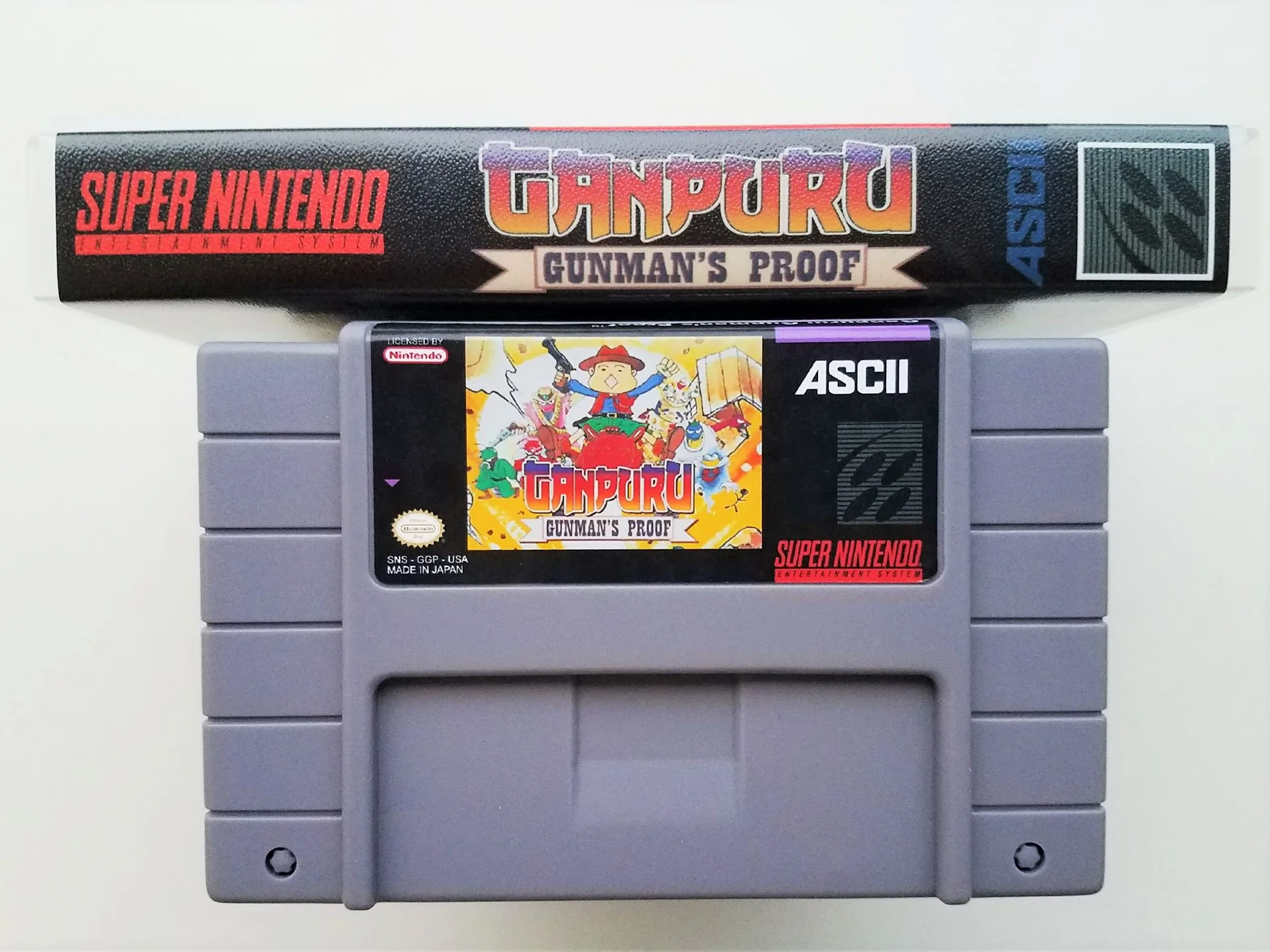 Ganpuru: Gunman's Proof - (Super Nintendo SNES) - Image 4