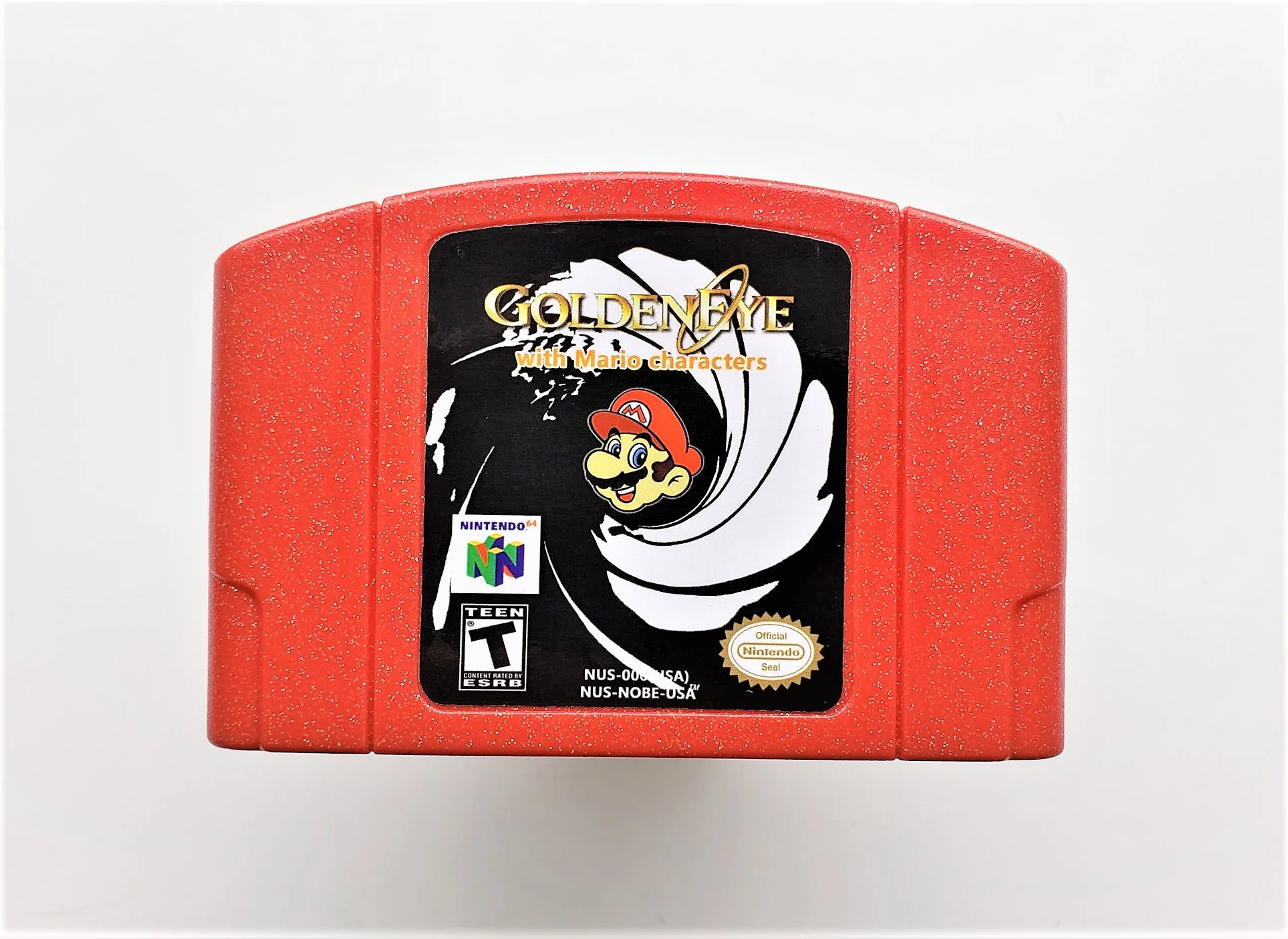 Golden Eye 007 with Mario Characters (Nintendo 64 N64) - Image 3