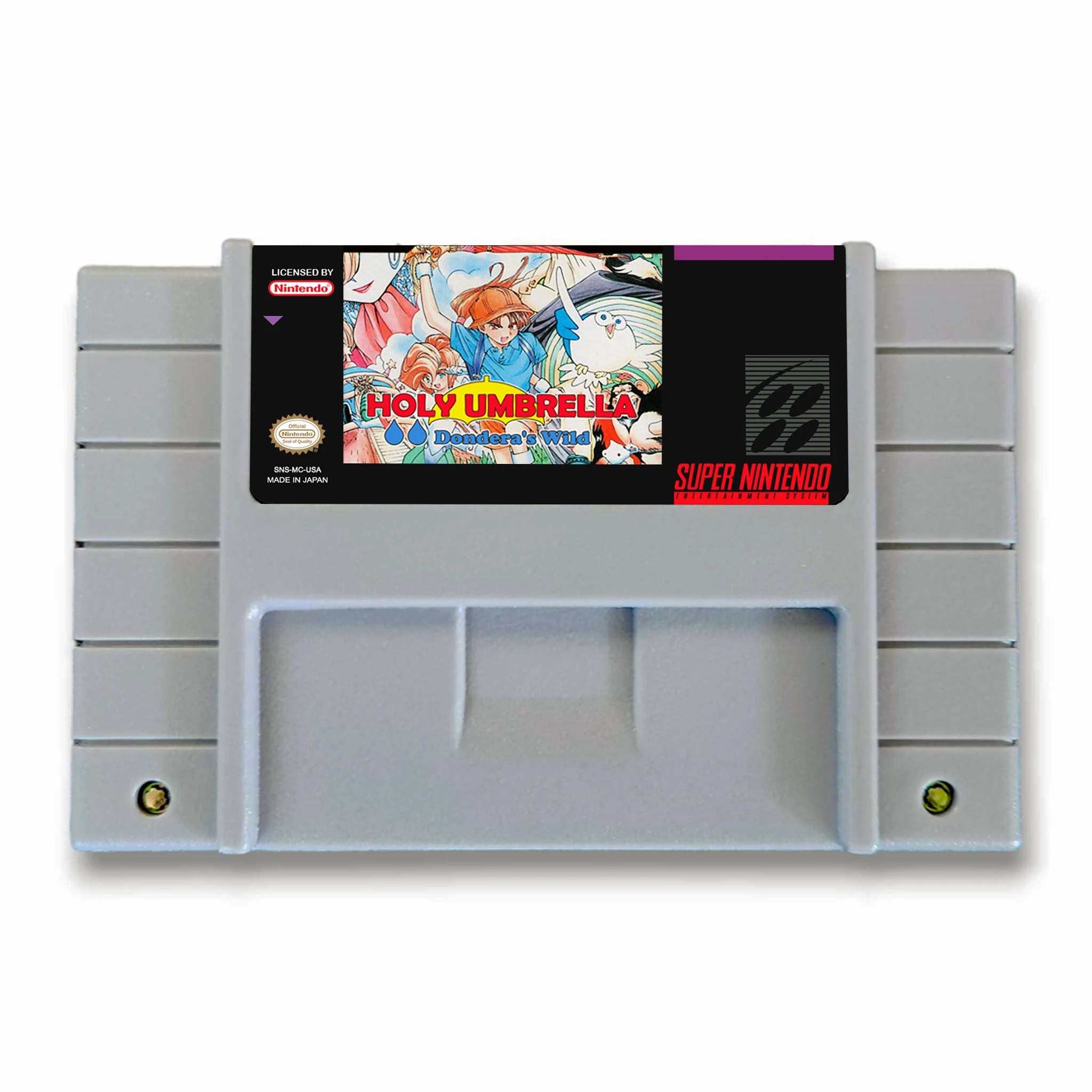 Holy Umbrella - Dondera's Wild - (Super Nintendo SNES) - Image 3