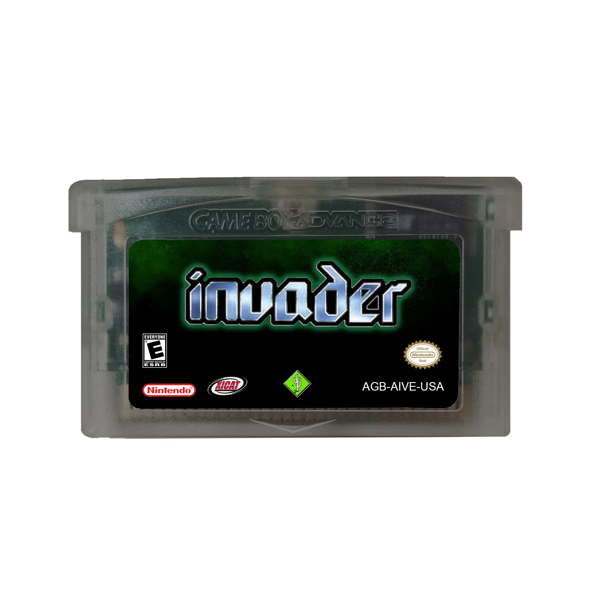 Invader - SHMUP / Space Shooter (Gameboy Advance GBA) - Image 3