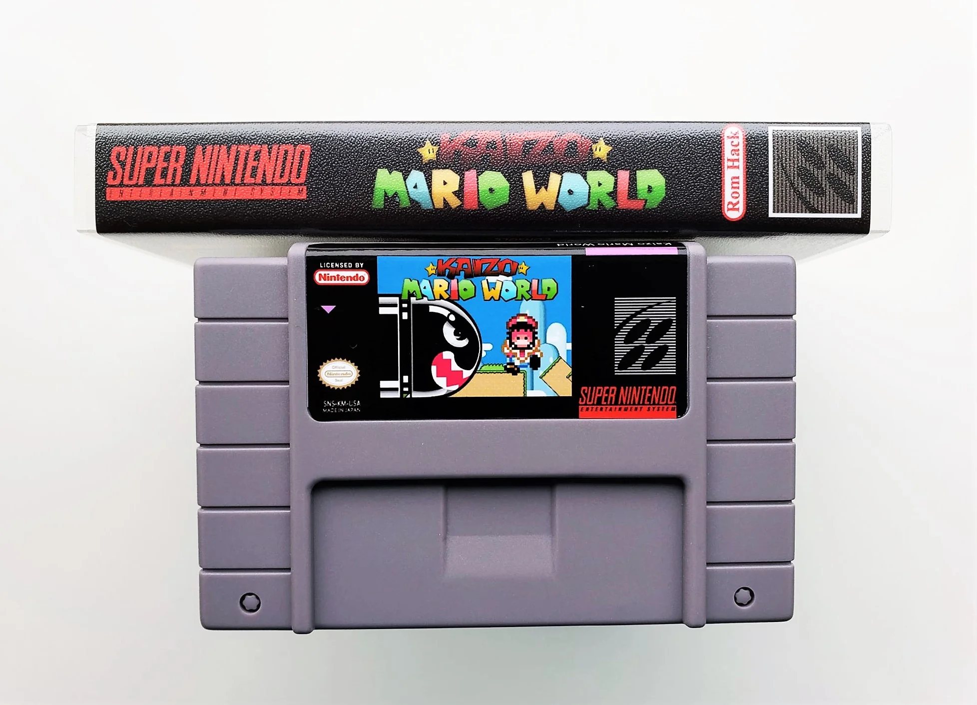 Kaizo Mario World 1 SMW Hack- (Super Nintendo SNES) - Image 3