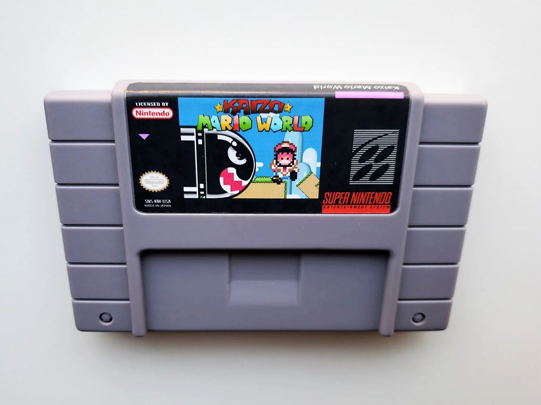 Kaizo Mario World 1 SMW Hack- (Super Nintendo SNES) - Image 4