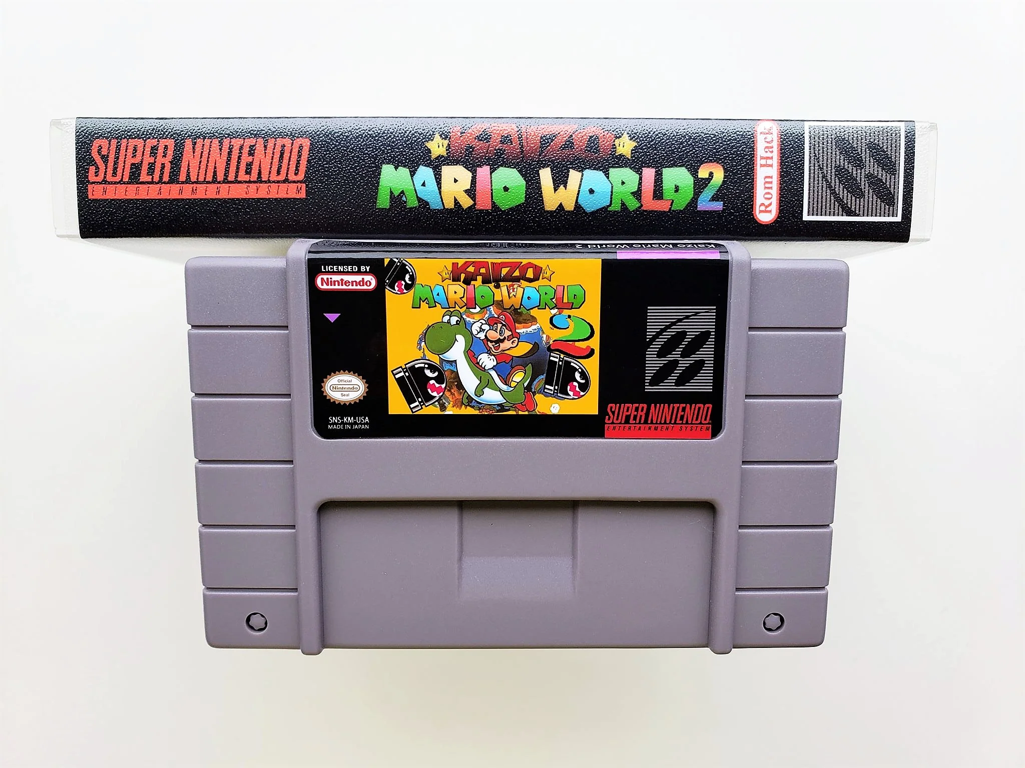 Kaizo Mario World 2 SMW Hack- (Super Nintendo SNES) - Image 3