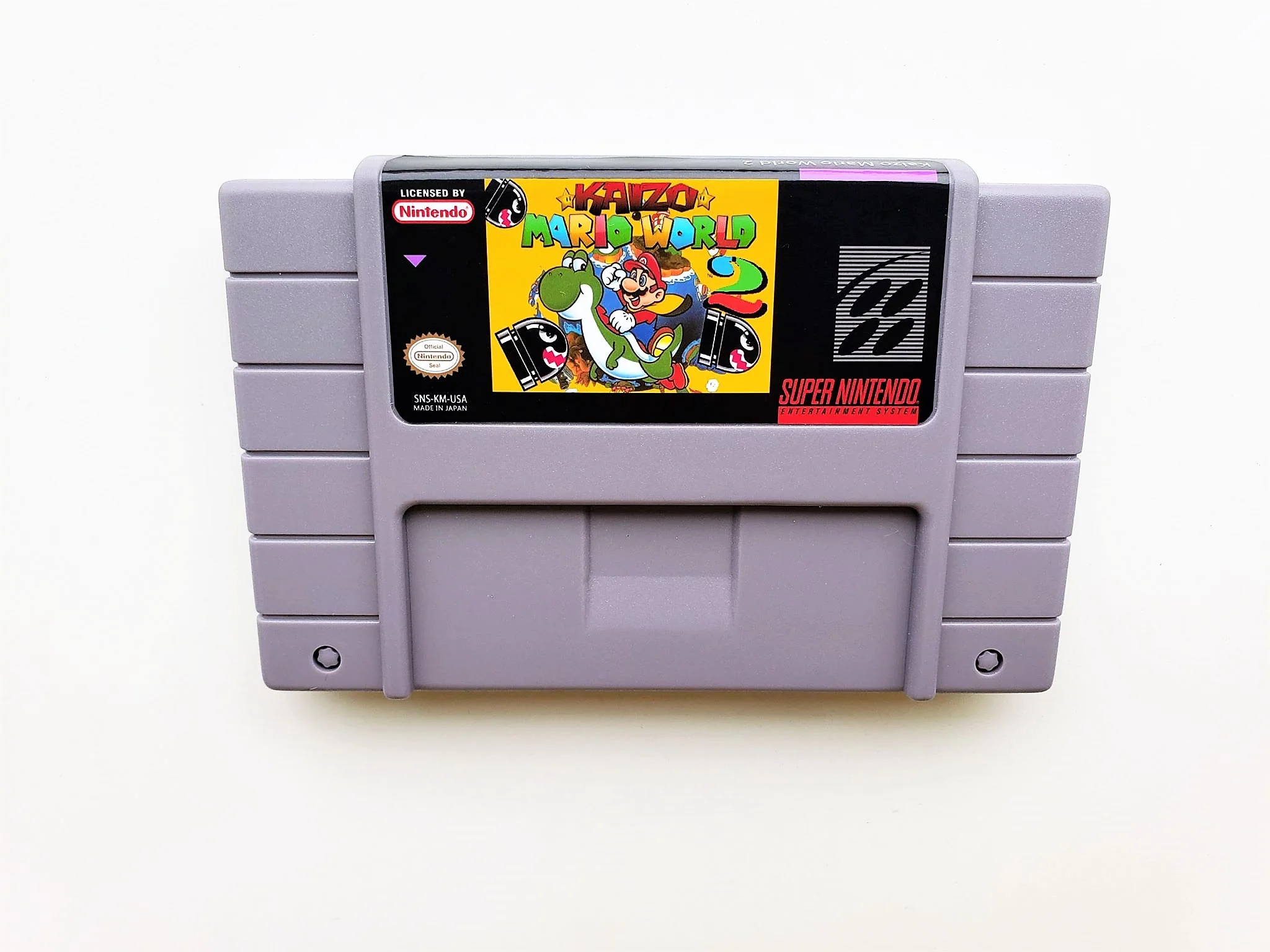 Kaizo Mario World 2 SMW Hack- (Super Nintendo SNES) - Image 4