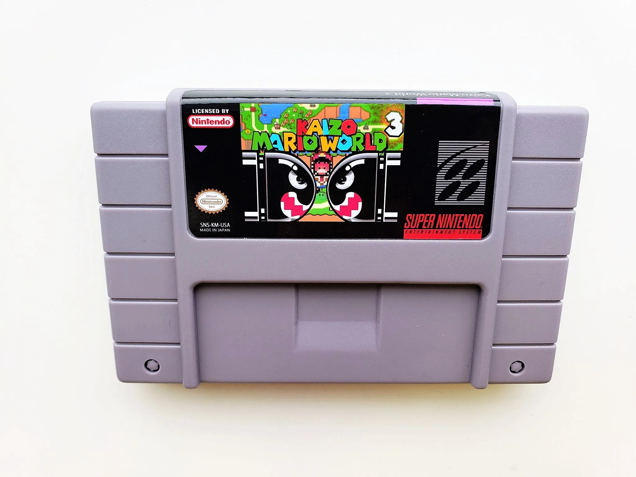 Kaizo Mario World 3 SMW Hack- (Super Nintendo SNES) - Image 4
