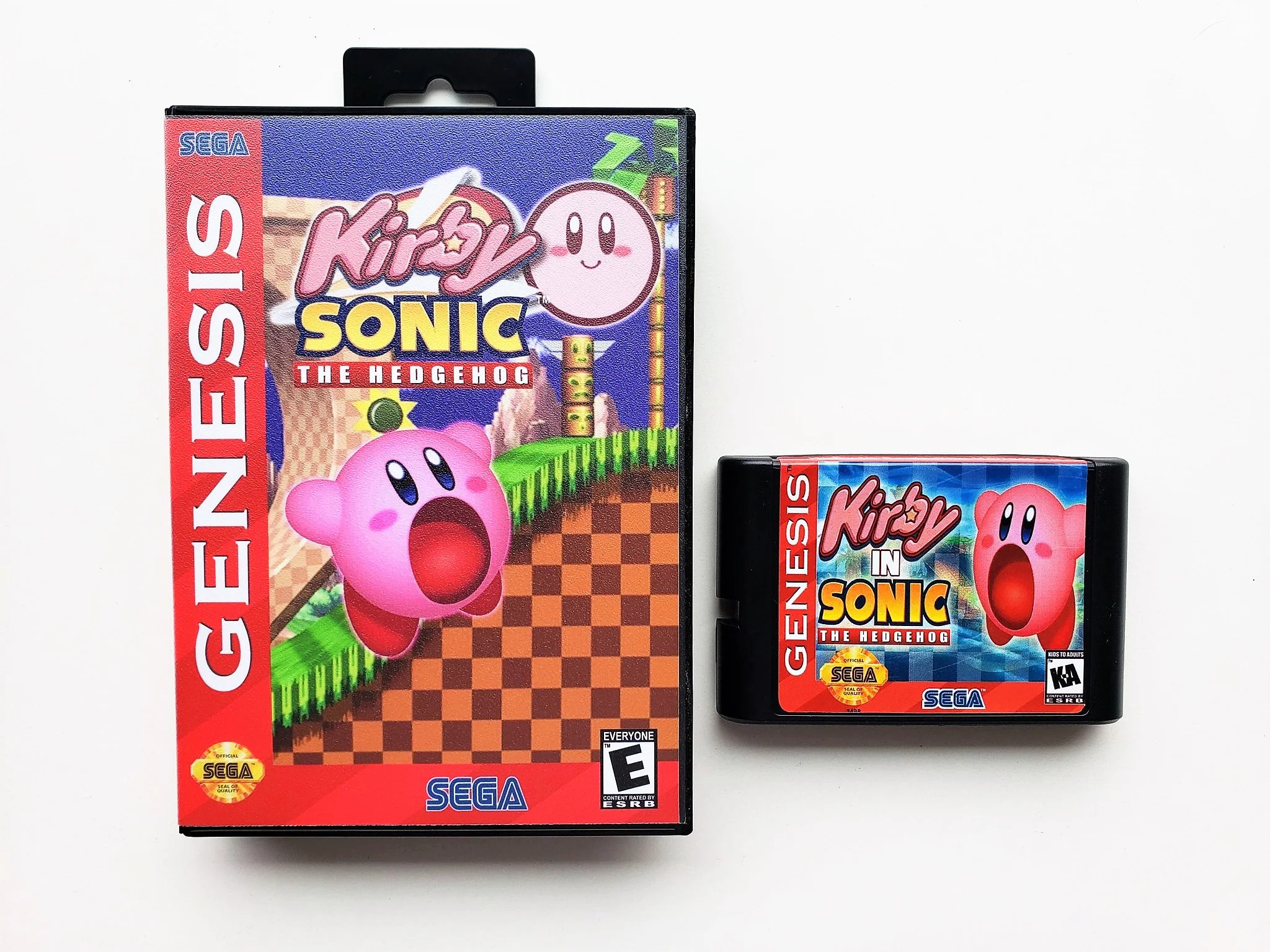 Kirby in Sonic The Hedgehog - (Sega Genesis) - Image 4