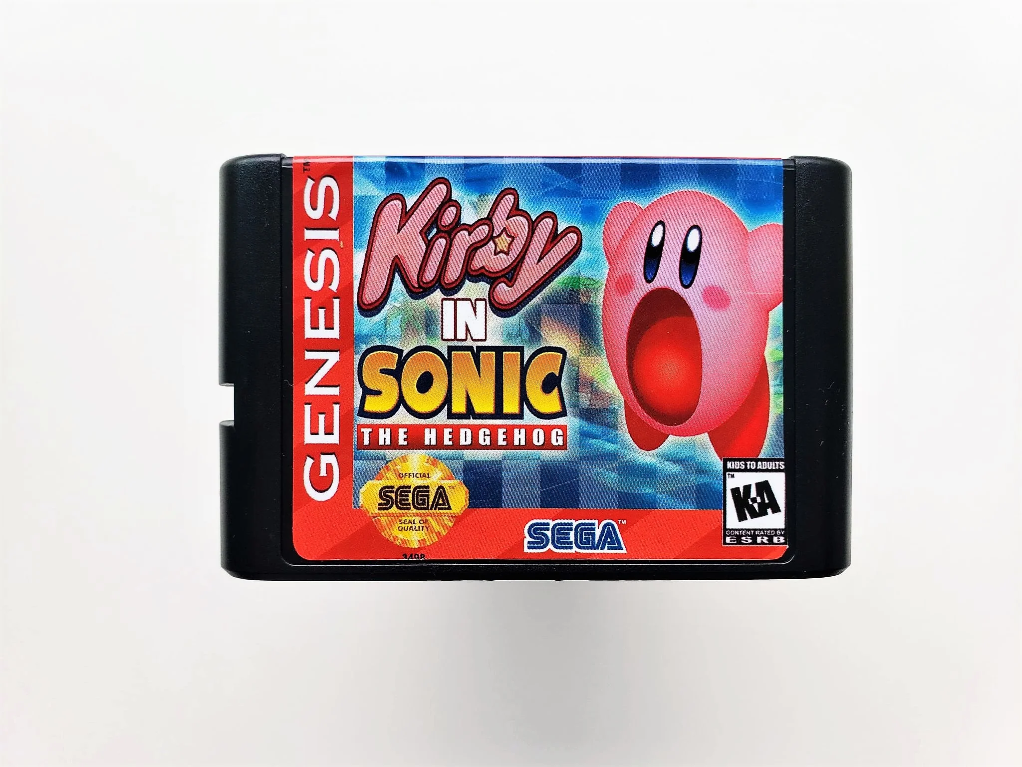 Kirby in Sonic The Hedgehog - (Sega Genesis) - Image 5