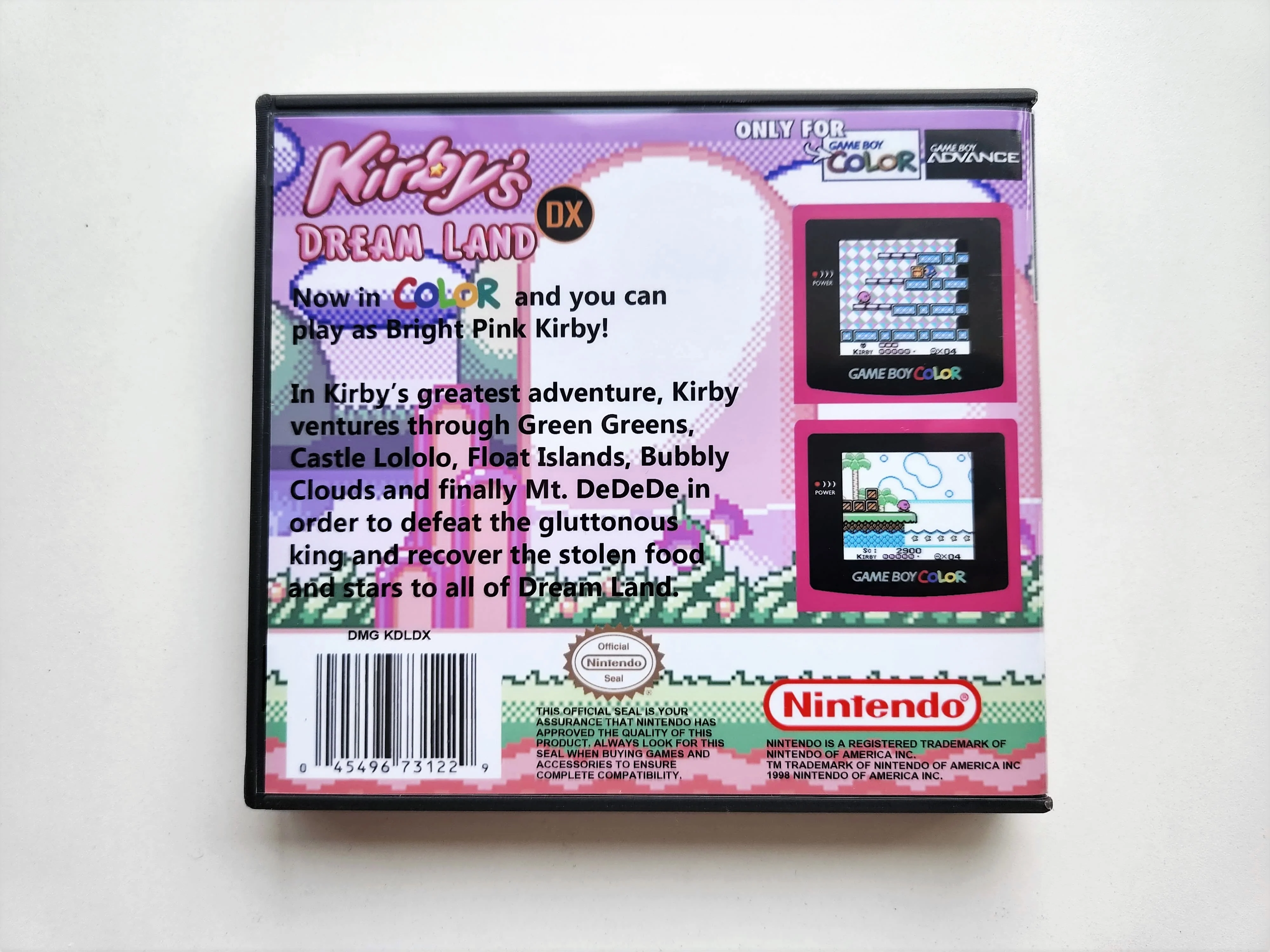 Kirbys Dream Land DX Deluxe (Gameboy Color GBC) - Image 2