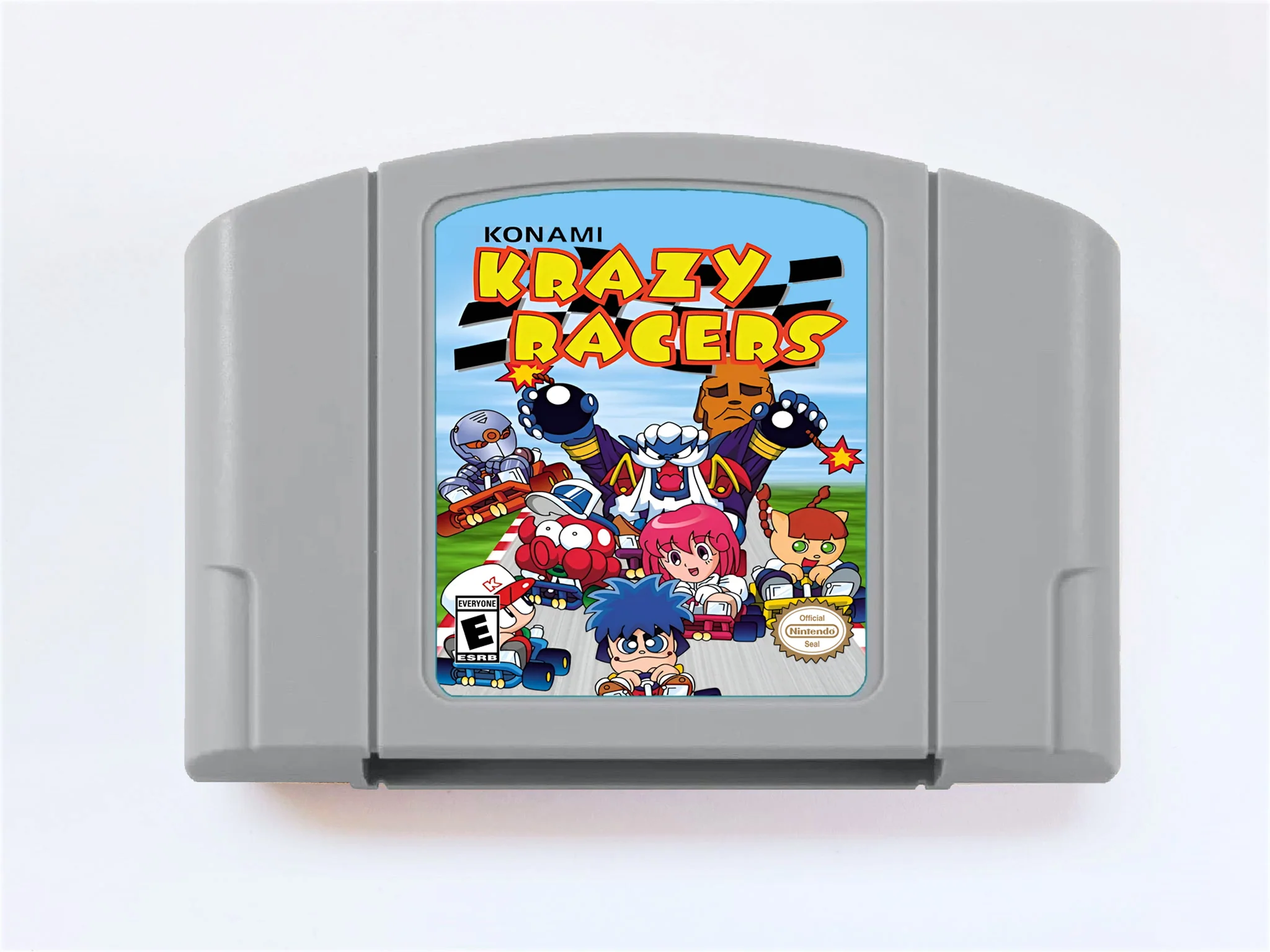 Konami Krazy Racers 64 - Mario Kart Hack (Nintendo N64)