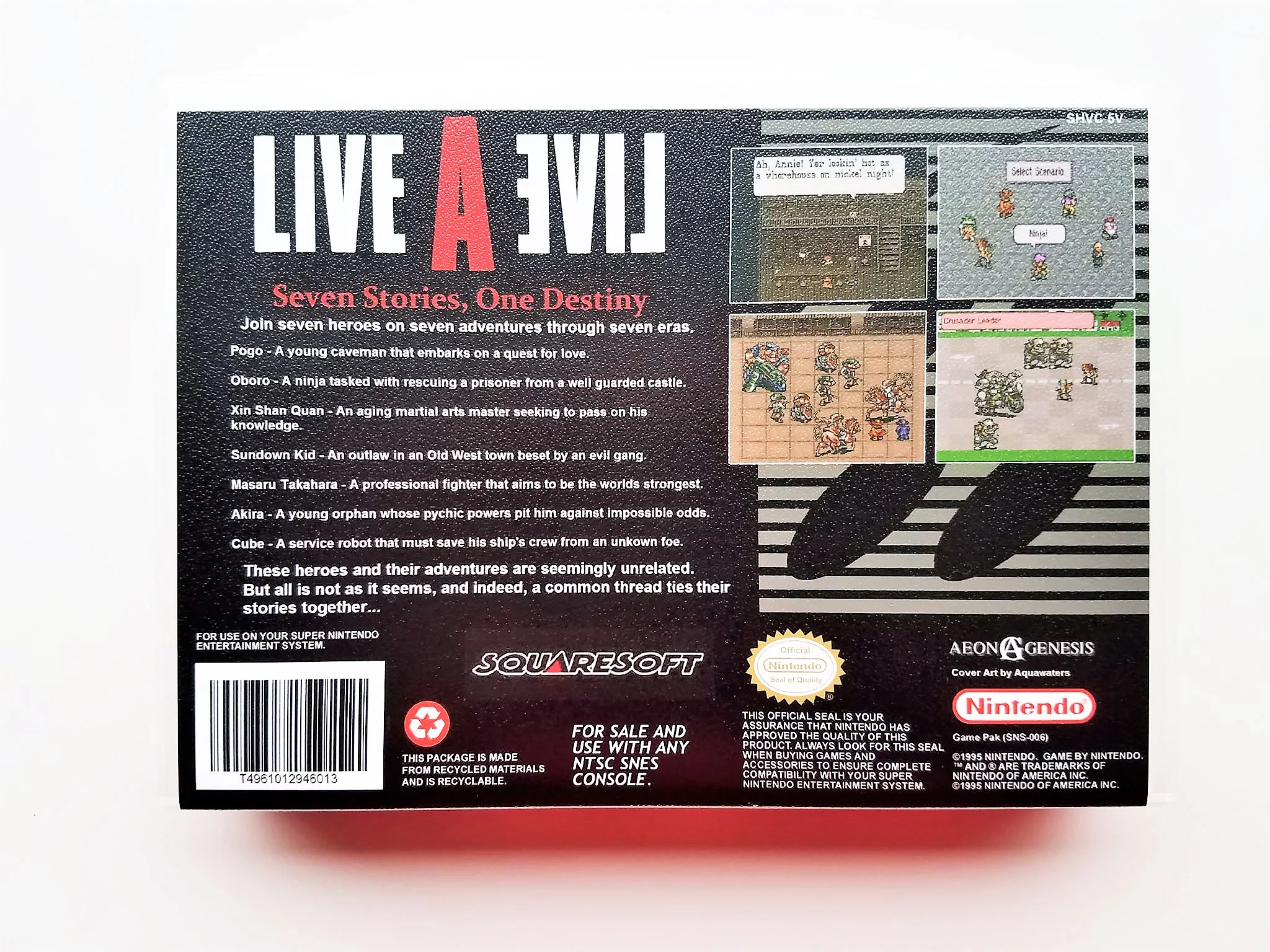 Live A Live - (Super Nintendo SNES) - Image 2