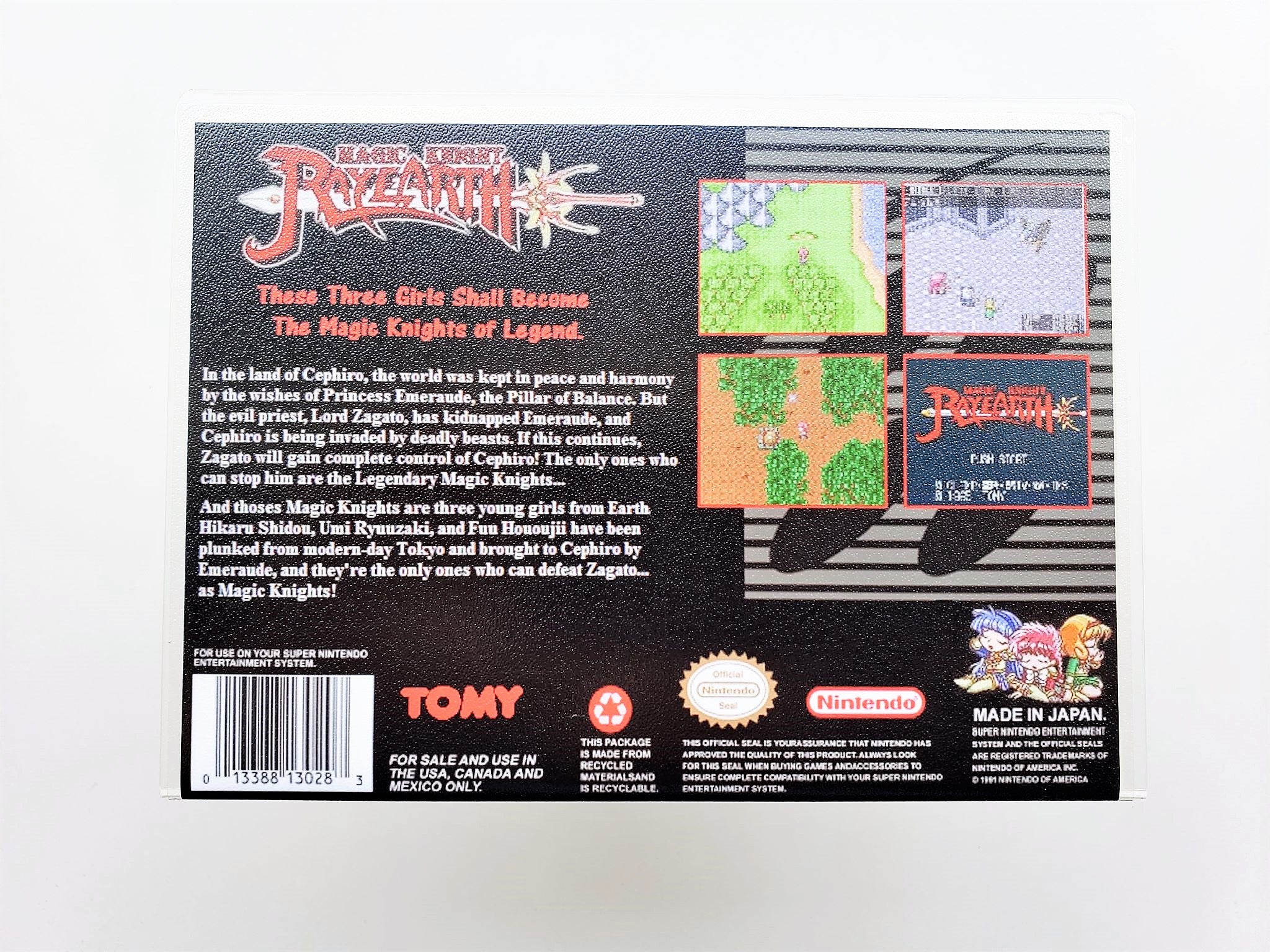 Magic Knight Rayearth - (Super Nintendo SNES) - Image 2