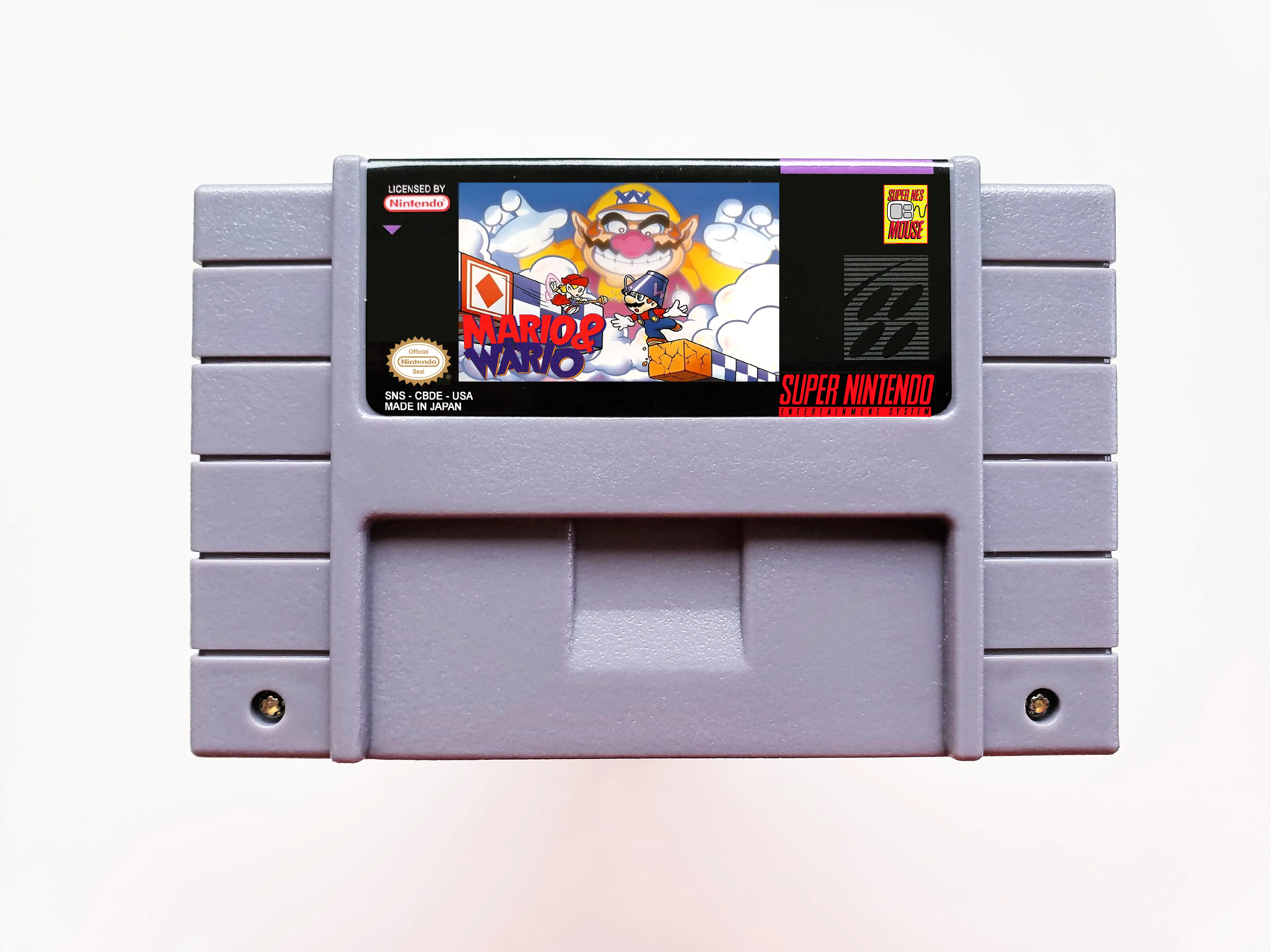 Mario and Wario - (Super Nintendo SNES) - Image 3