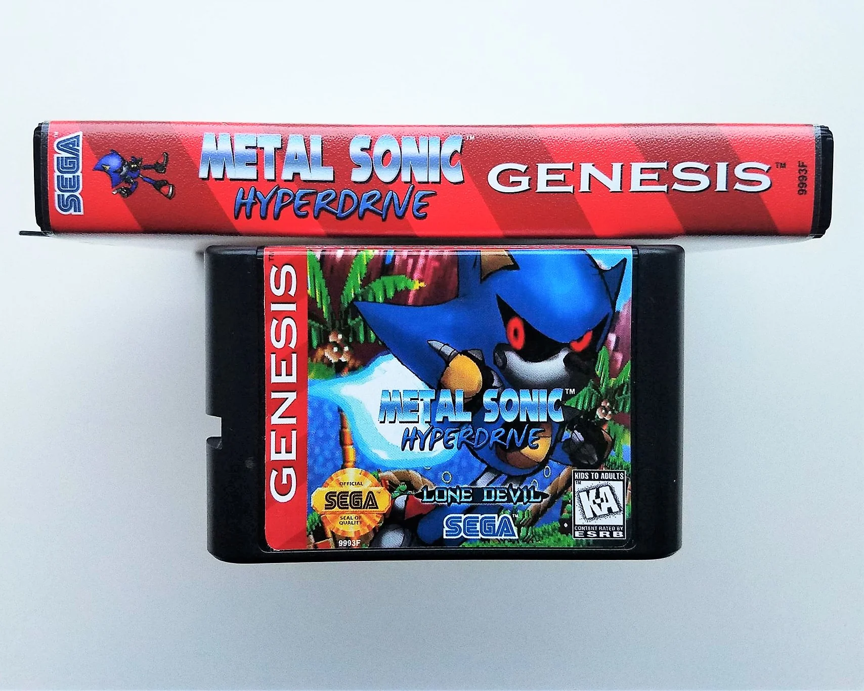 Metal Sonic HyperDrive - (Sega Genesis) - Image 3