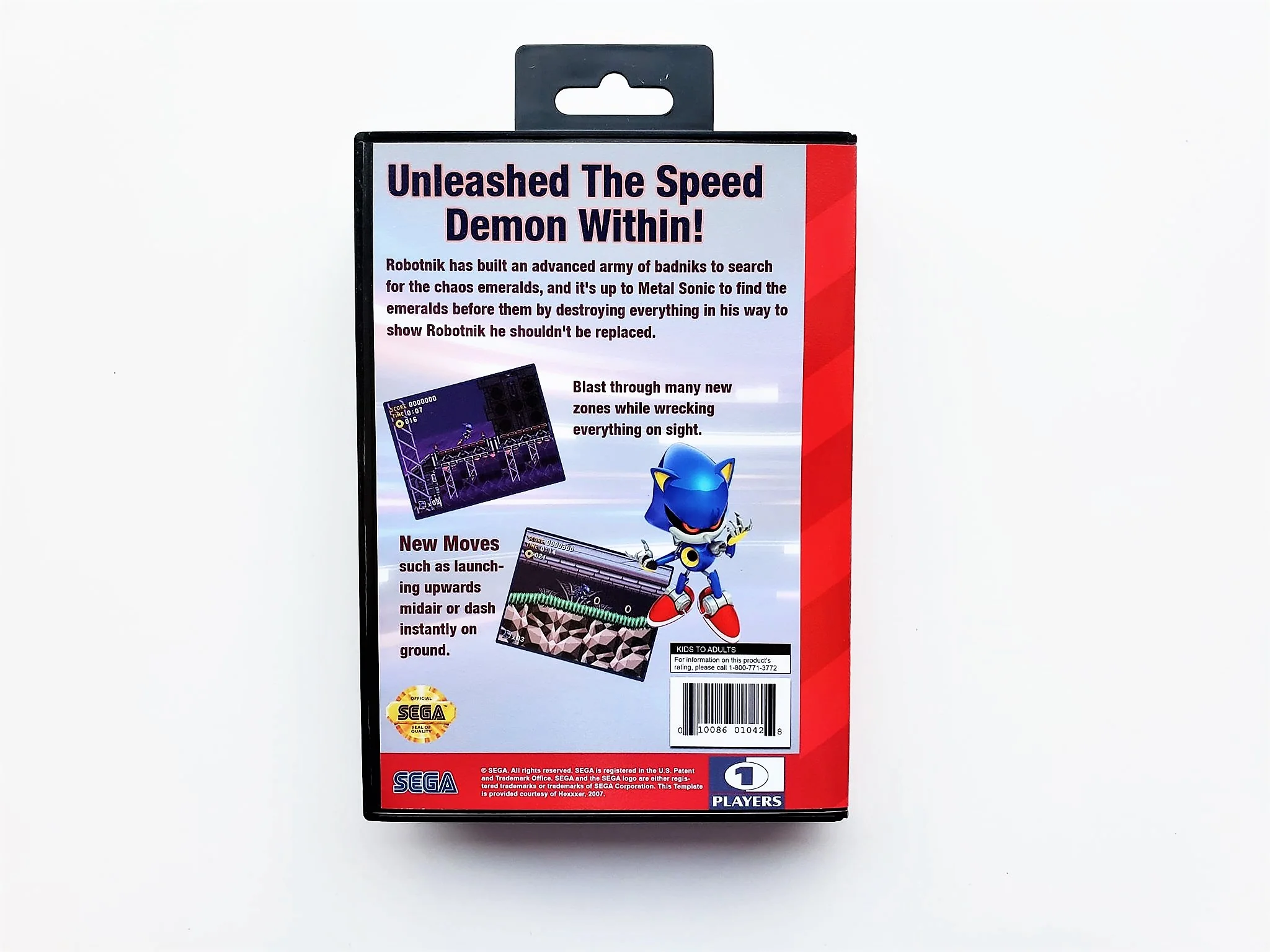 Metal Sonic Rebooted - (Sega Genesis) - Image 2