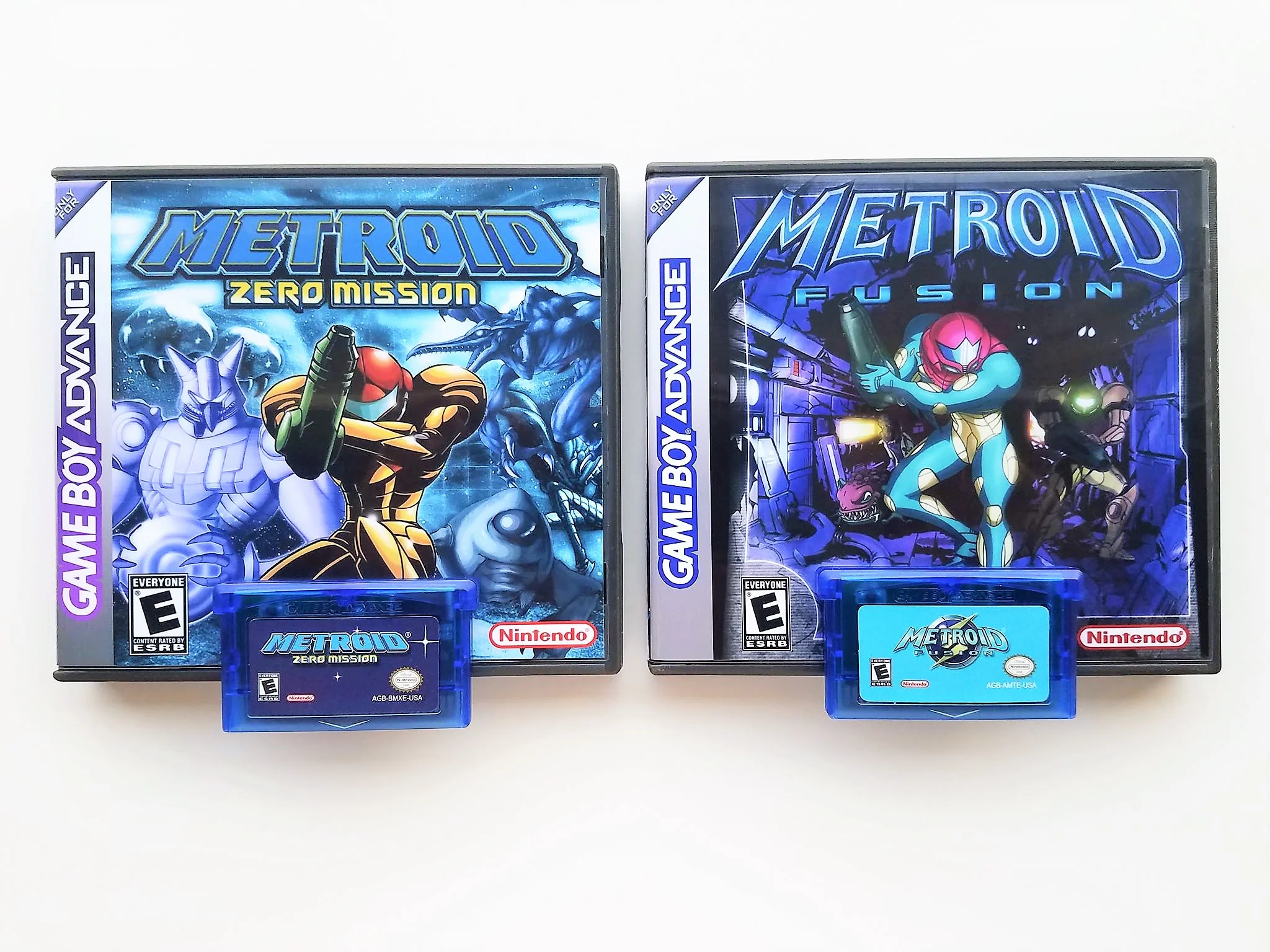 Metroid Fusion & Zero Mission (Gameboy Advance GBA)