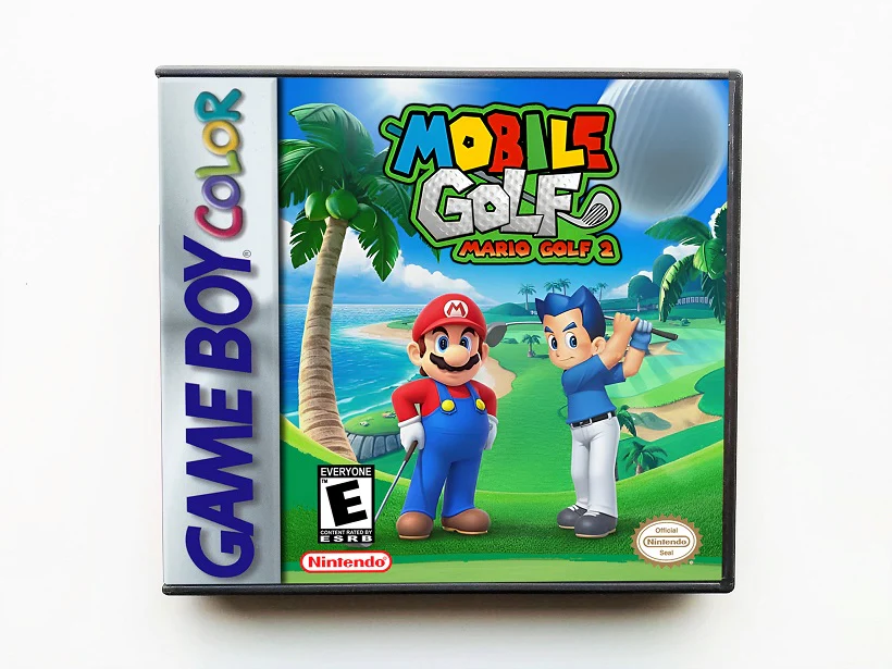 Mario Golf 2 - Mobile Golf (Gameboy Color GBC) - Image 4