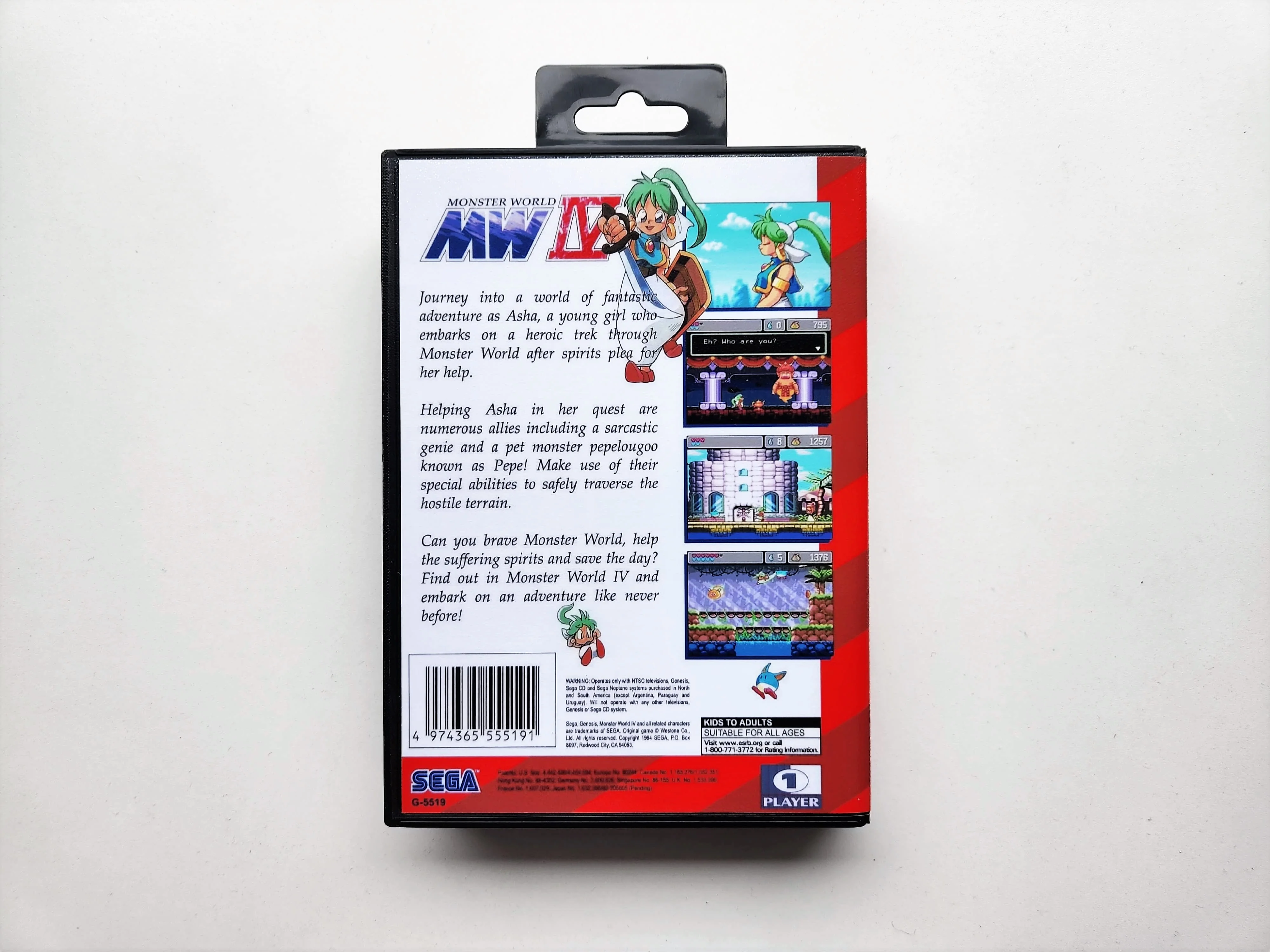 Monster World IV [Wonder Boy] - (Sega Genesis) - Image 2
